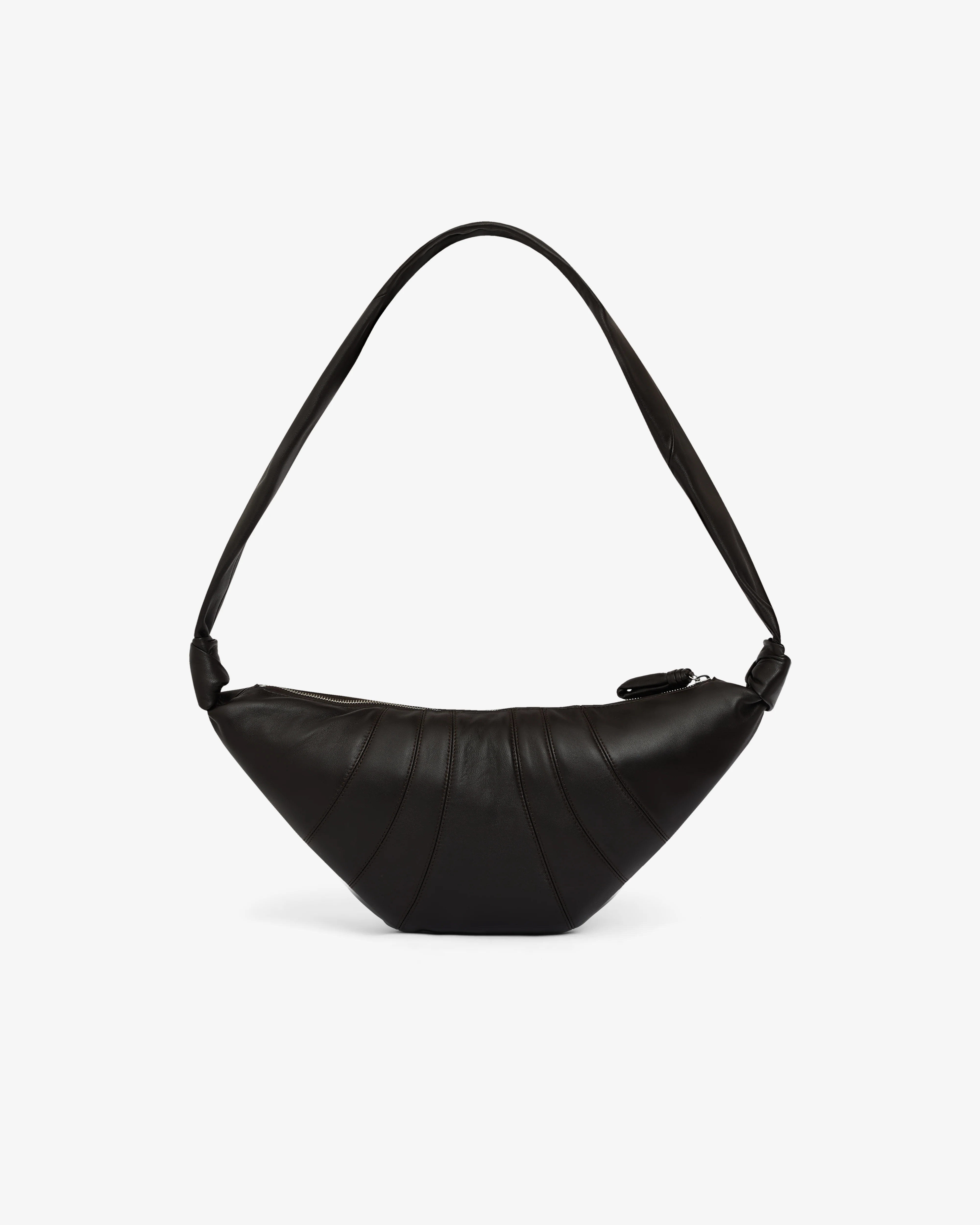 Lemaire - Women's Medium Croissant Bag - (Dark Chocolate) - Image 3