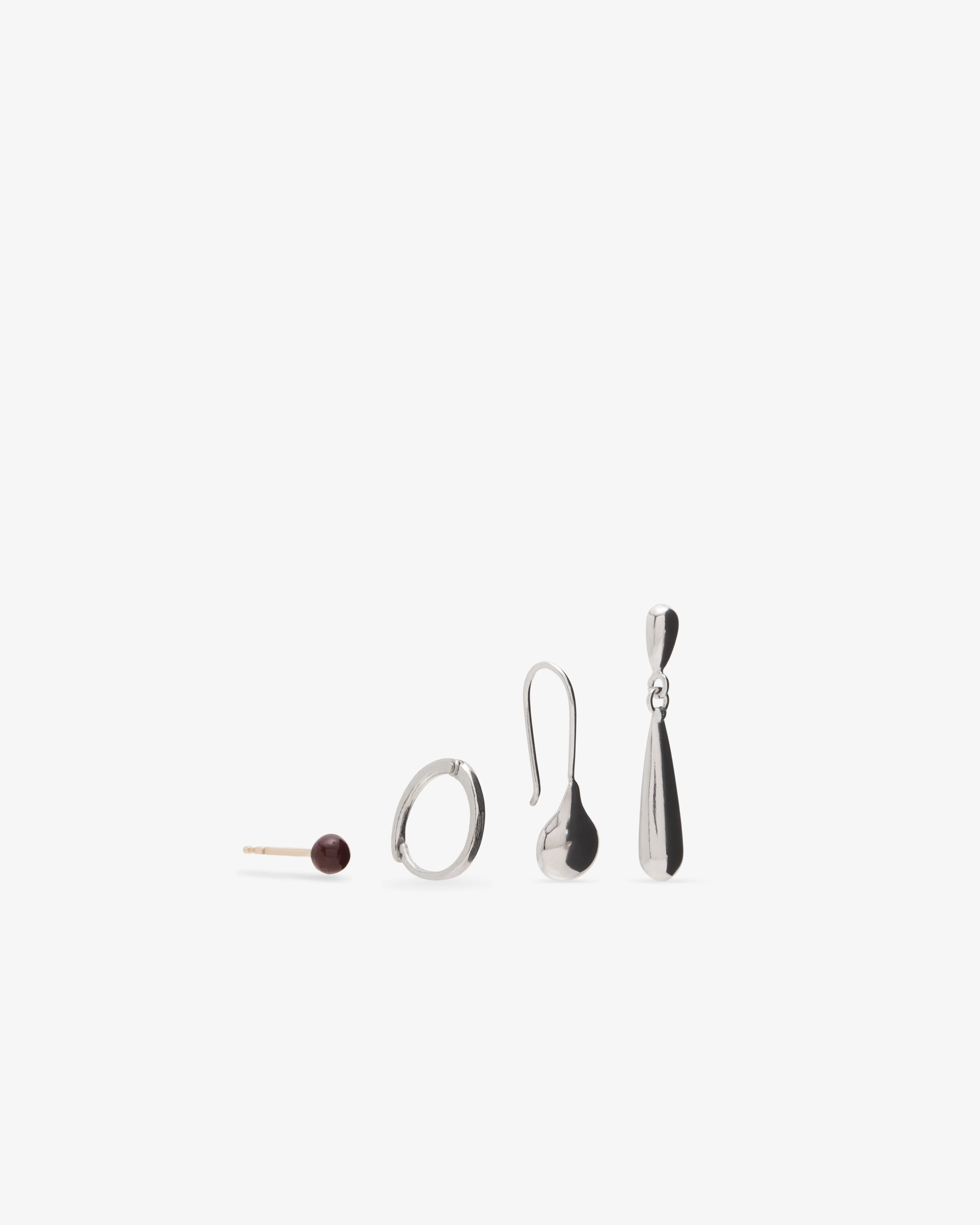 Lemaire  - Women's Piercings Set - (Silver) - Image 2
