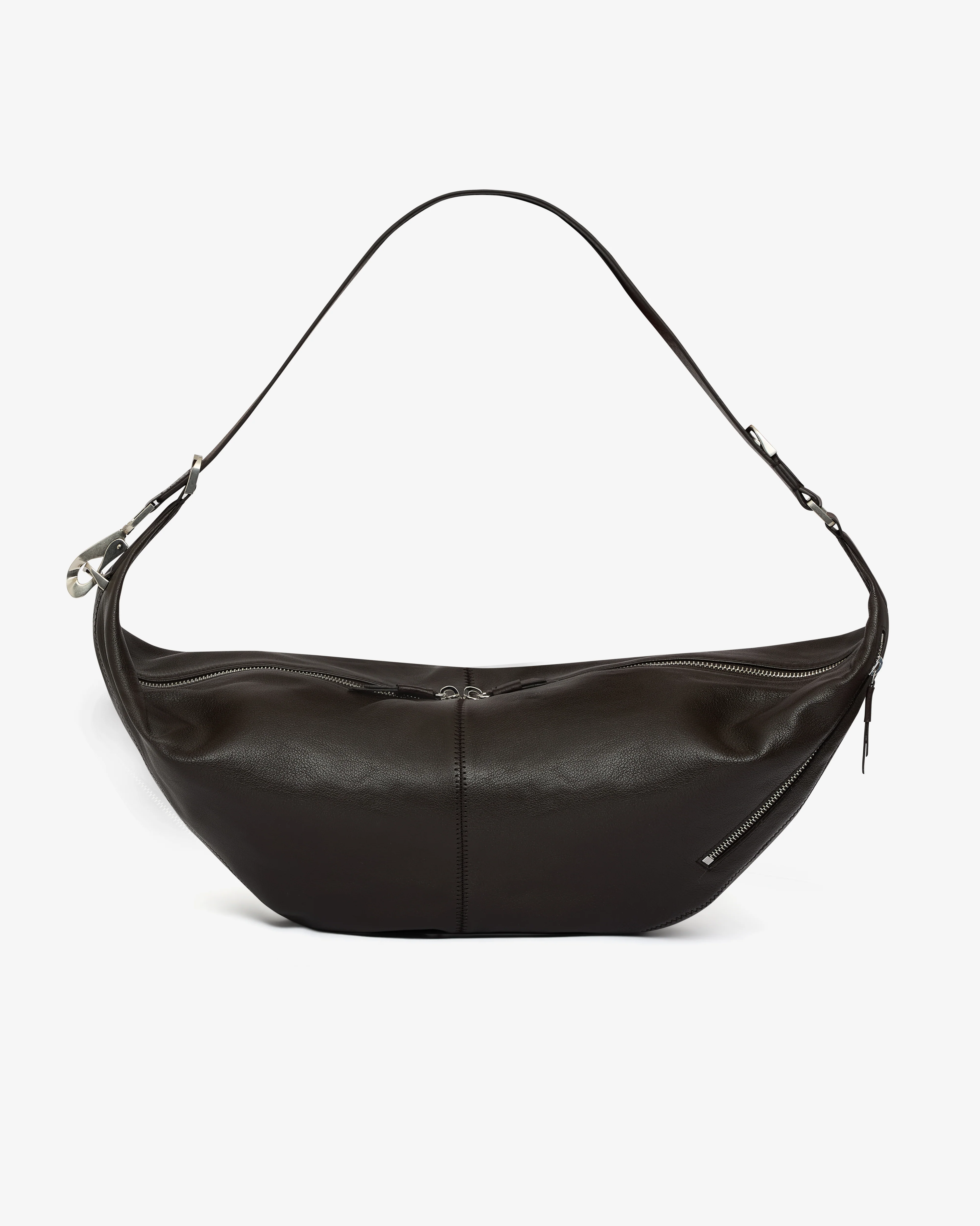 Lemaire - Women's Quiver Clip Bag - (Dark Chocolate) - Image 3