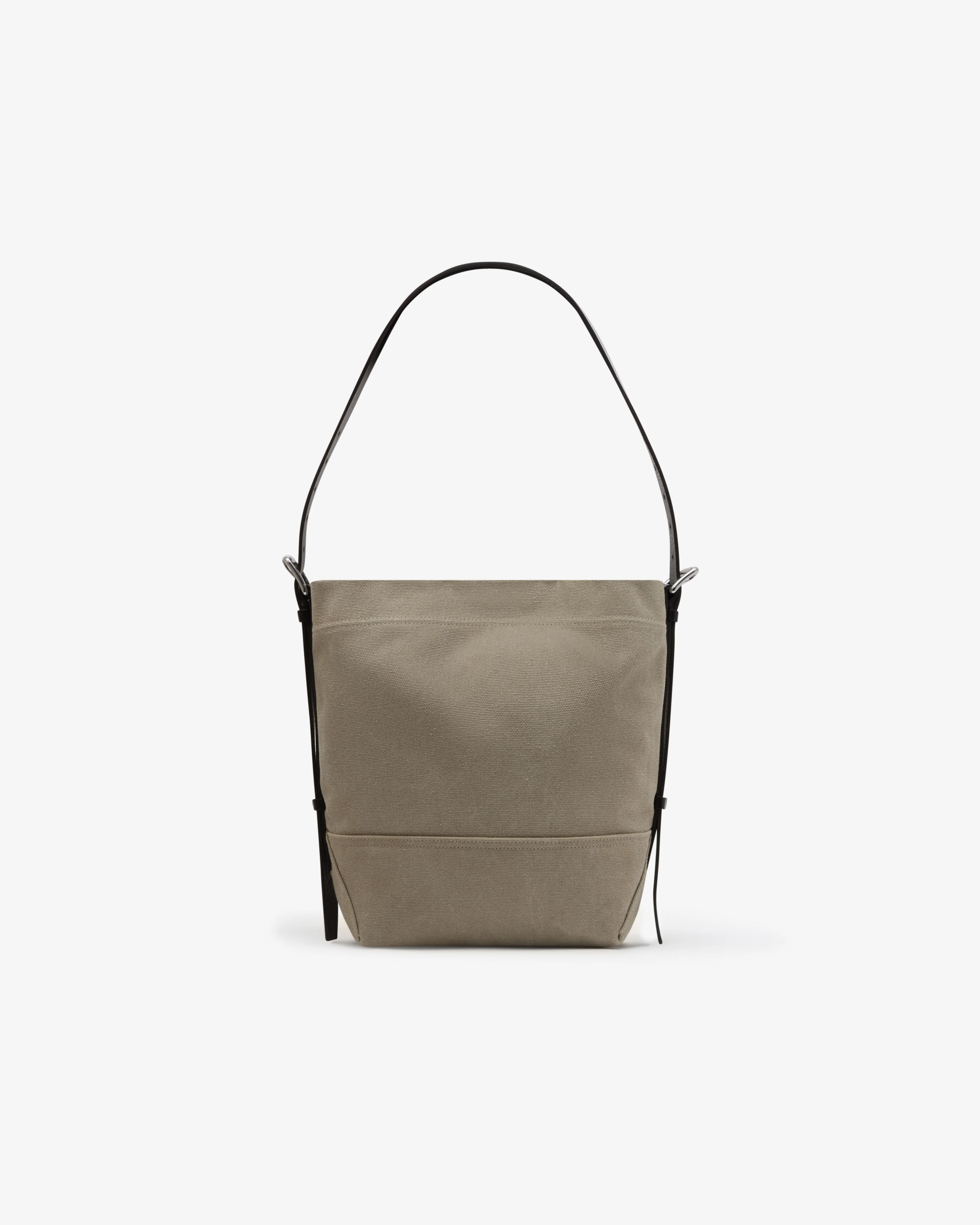 Lemaire - Women's Small Belted Tote - (Dark Linen)