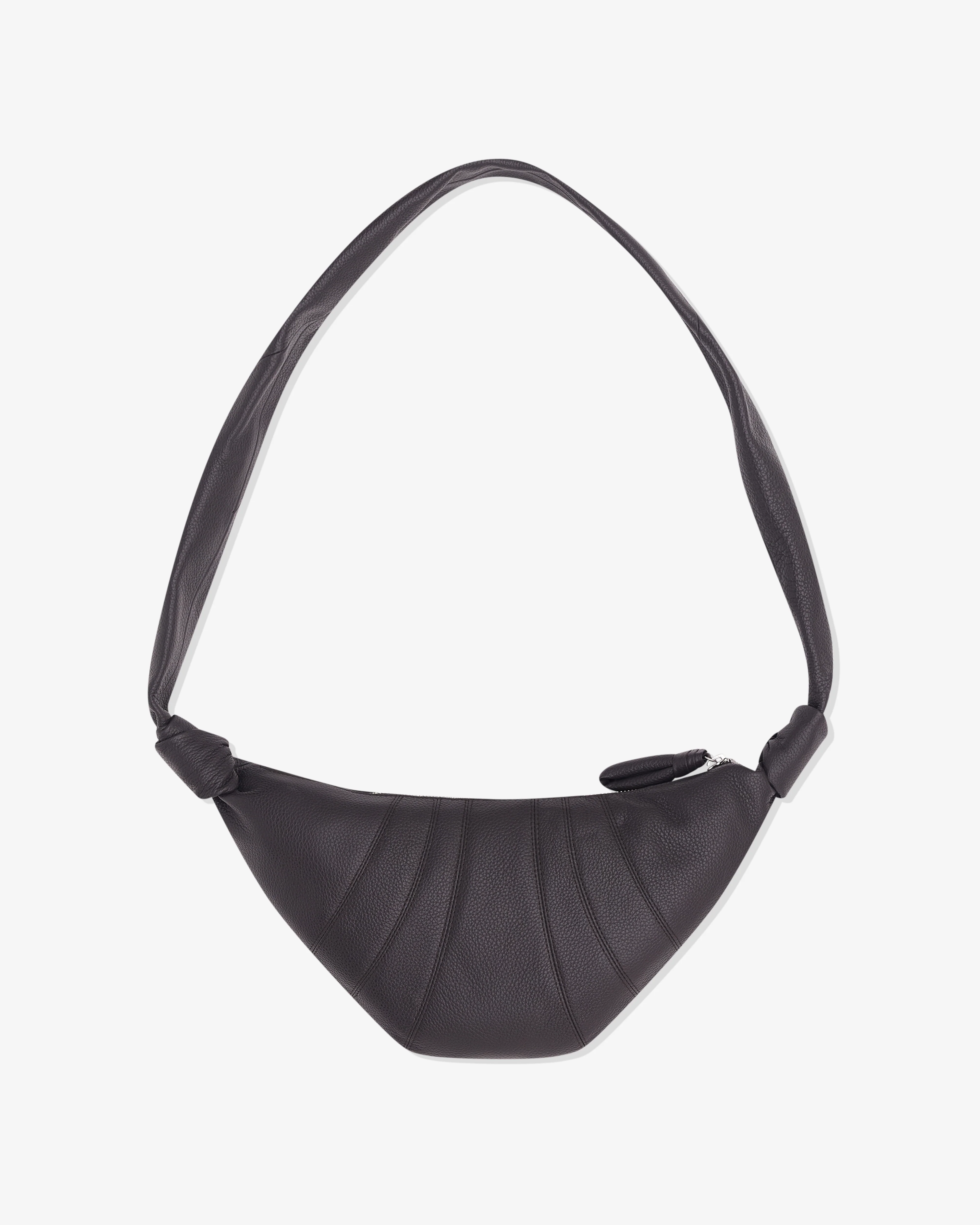 Lemaire - Women’s Small Grained Leather Croissant Bag - (Dark Chocolate)