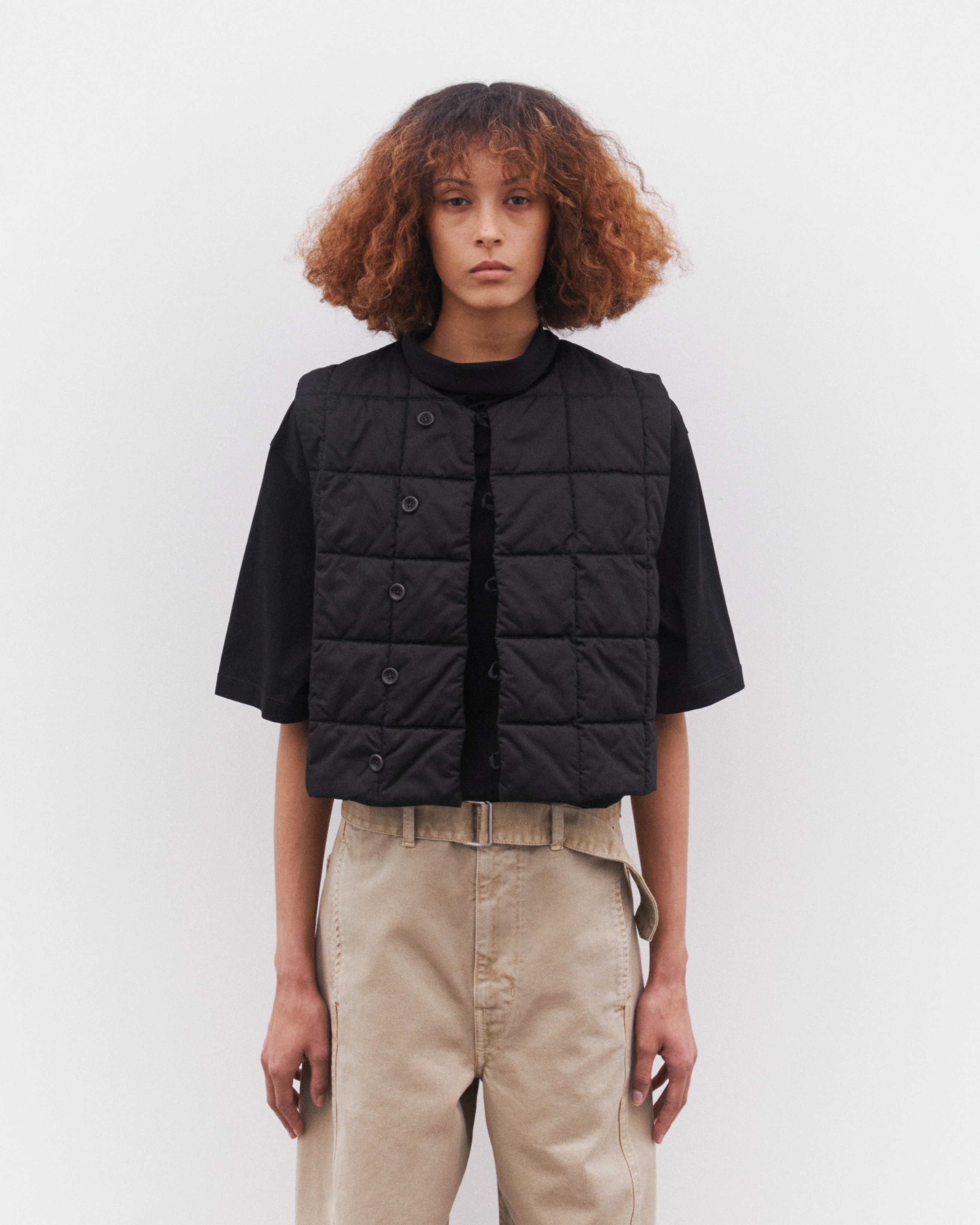 Lemaire - Women’s Wadded Gilet - (Black) - Image 3