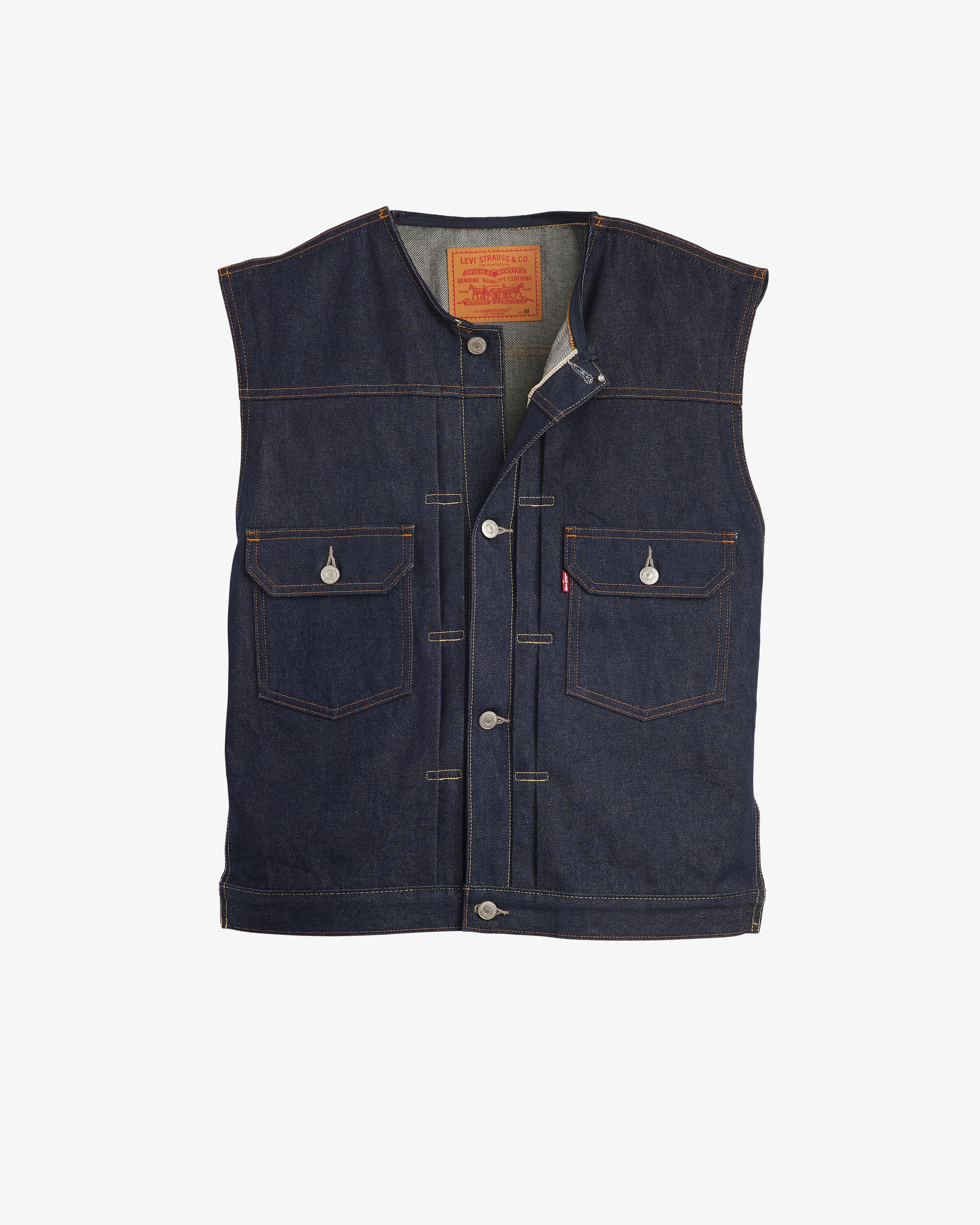 Levi's - Men’s Undercover Pinnacle Trucker - (Indigo) - Image 4