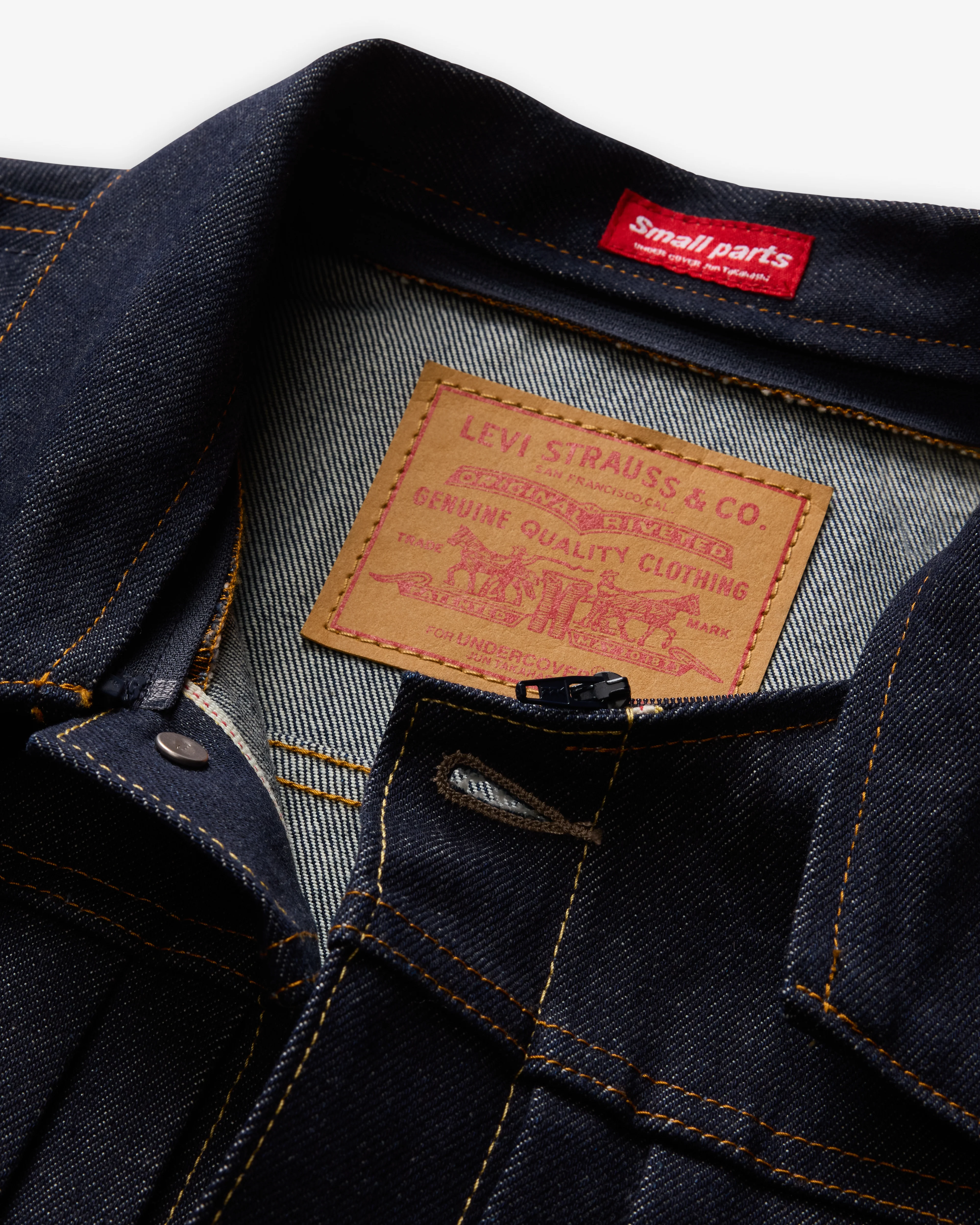 Levi's - Men’s Undercover Pinnacle Trucker - (Indigo) - Image 5