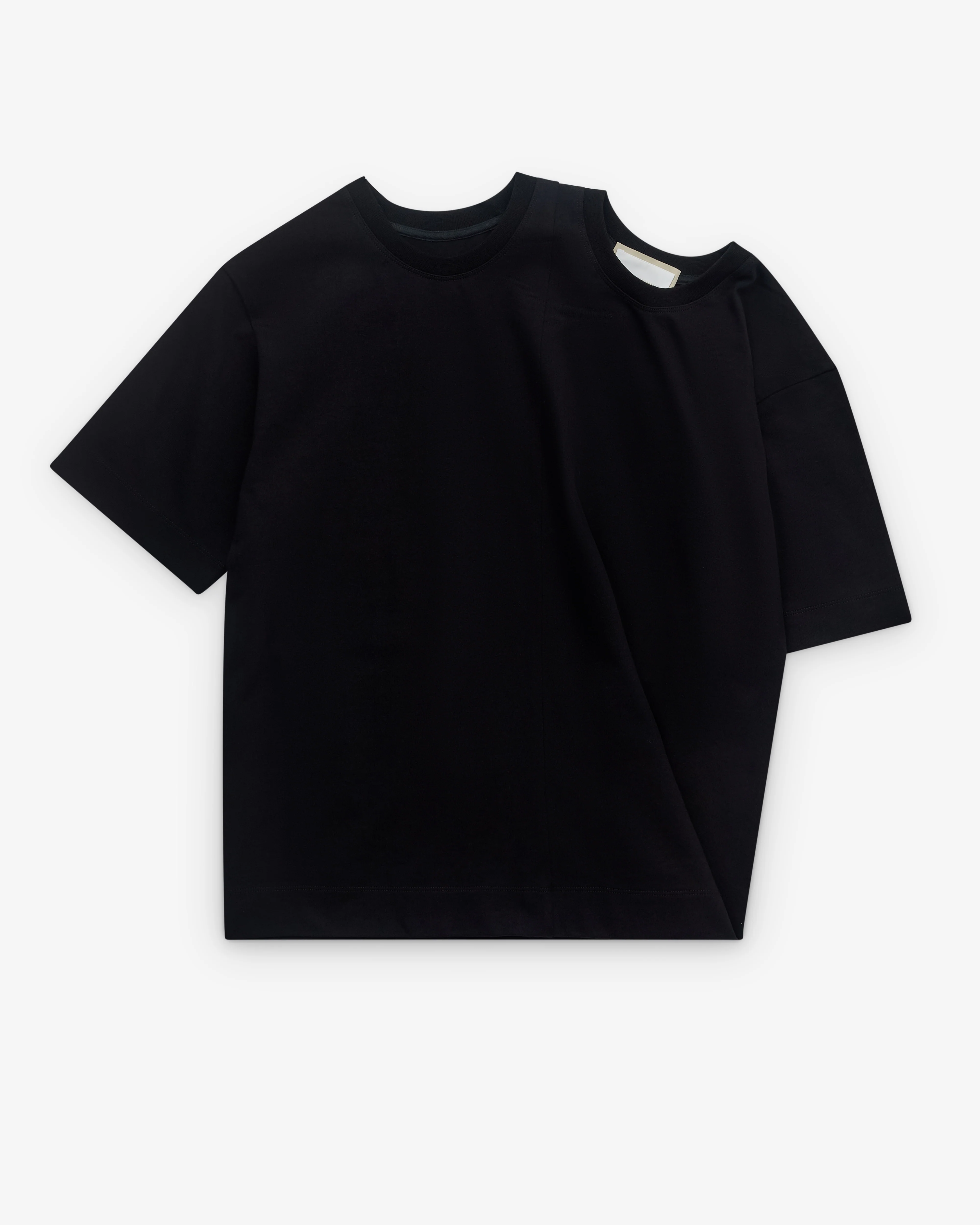 Litkovska - Women’s Dual-Neck Reversible T-Shirt - (Black)