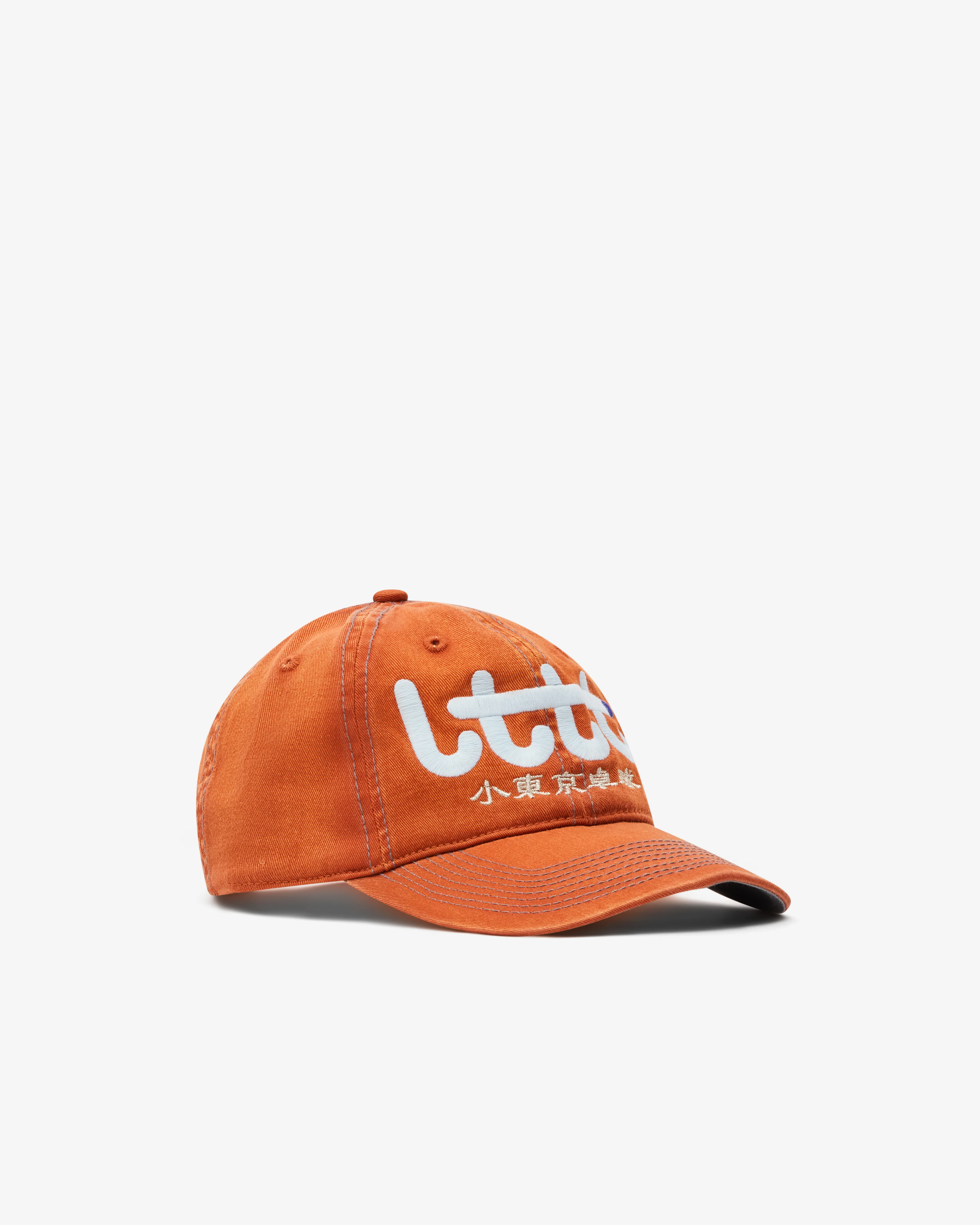 Little Tokyo Table Tennis - Men's Club Cap V2 - (Rust) - Image 2