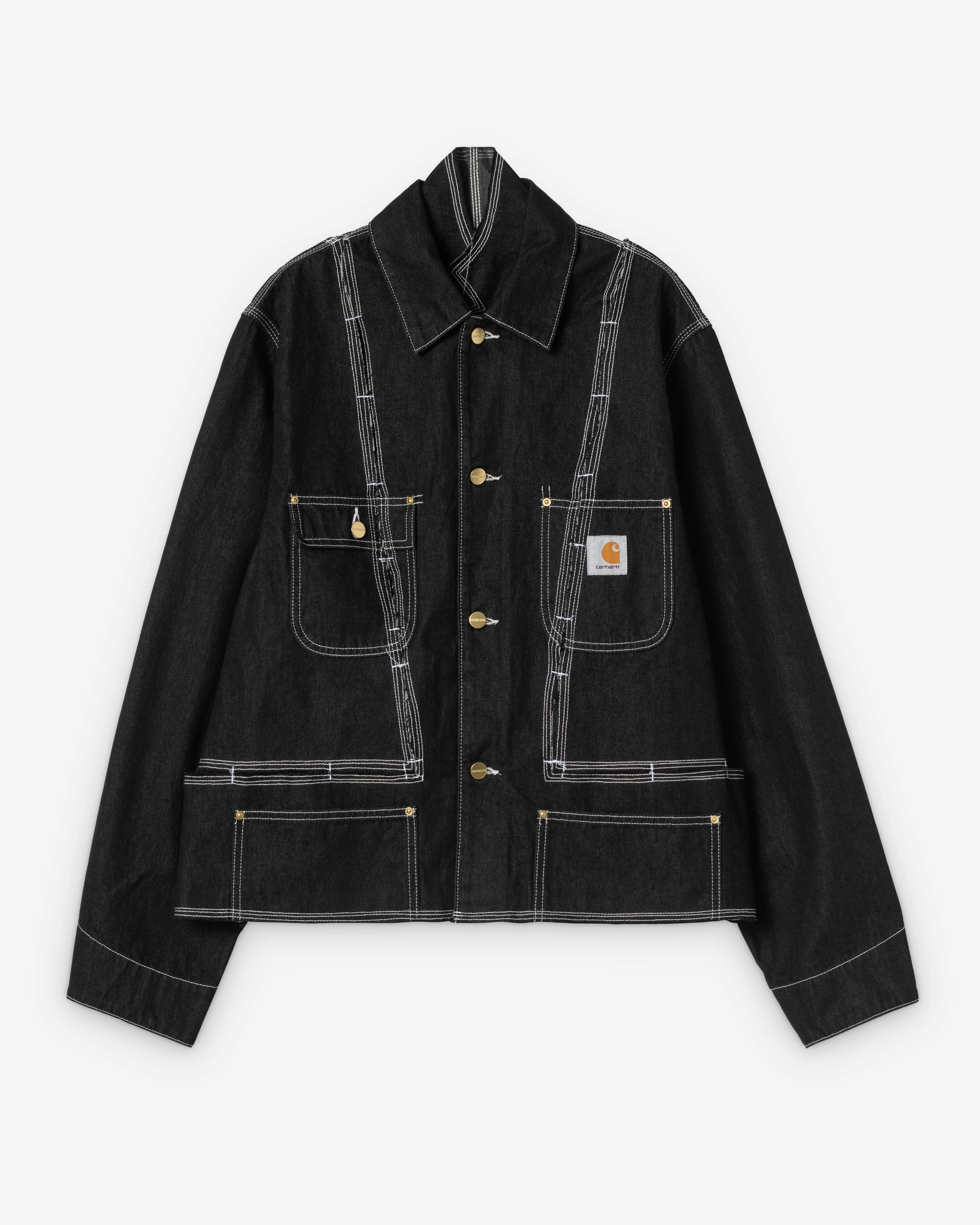 Louther - Carhartt WIP Split Chore Coat - (Black)