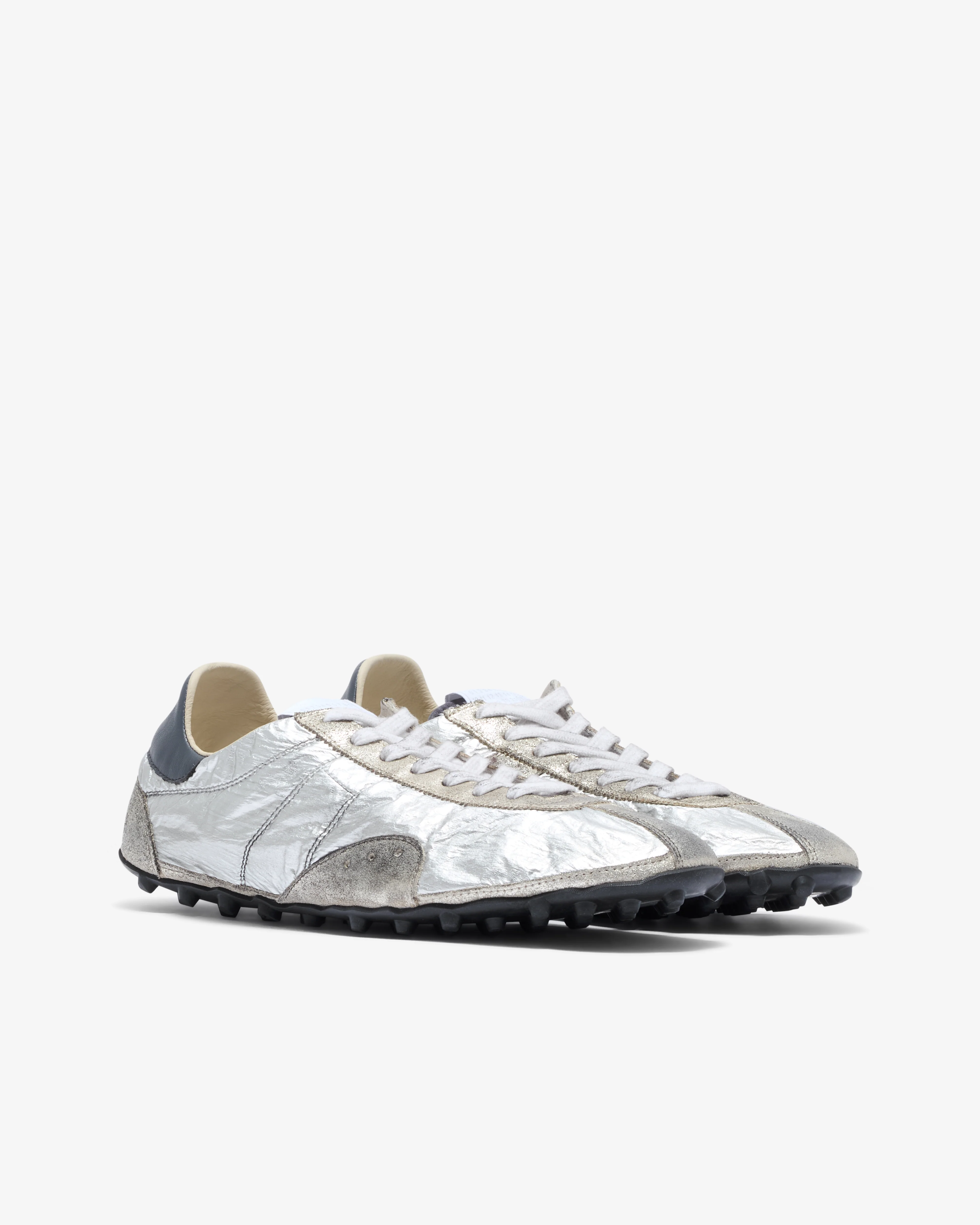Maison Margiela - Men’s Sprinter Sneakers - (Silver) - Image 3