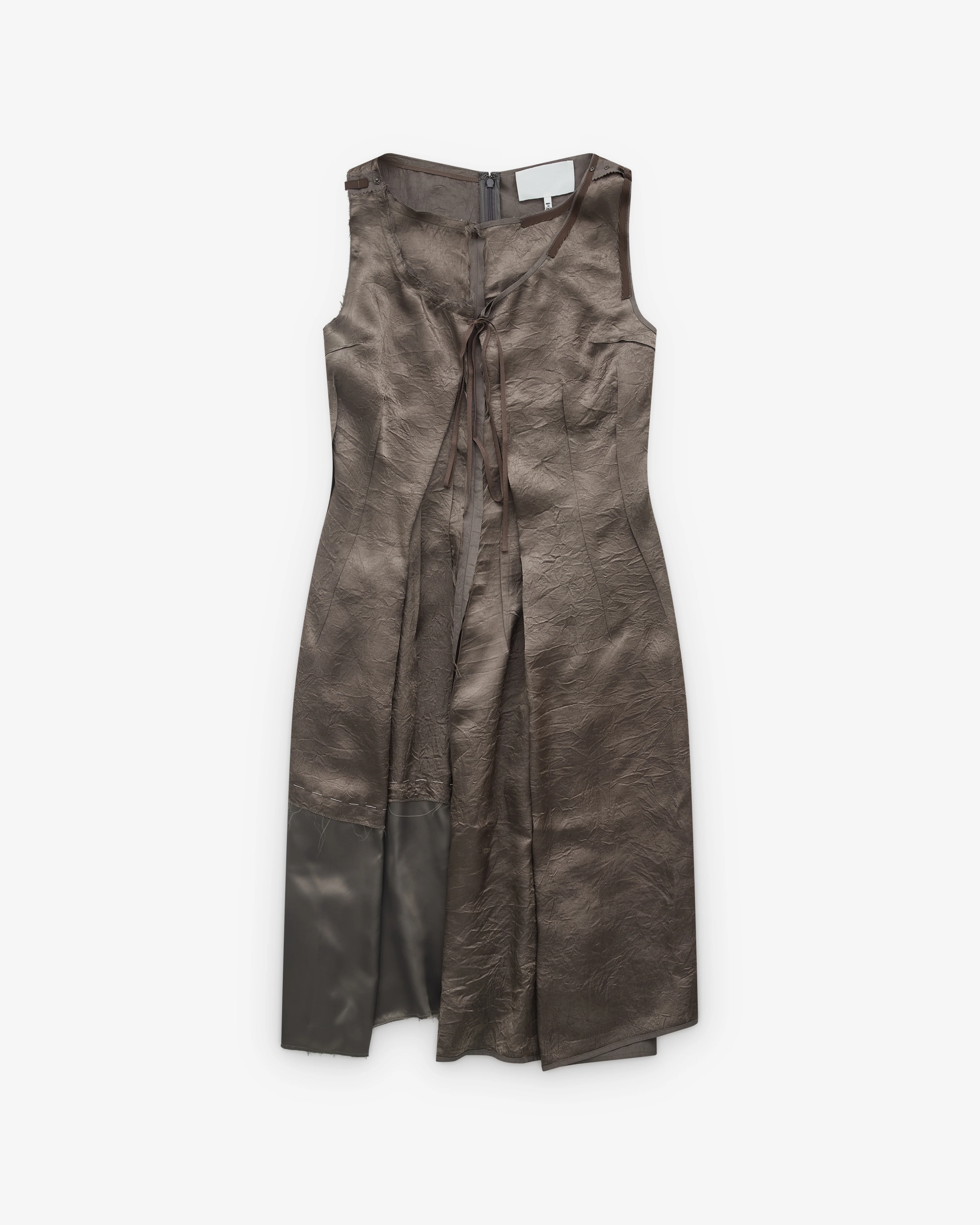 Maison Margiela - Women’s Sleeveless Dress - (Taupe)