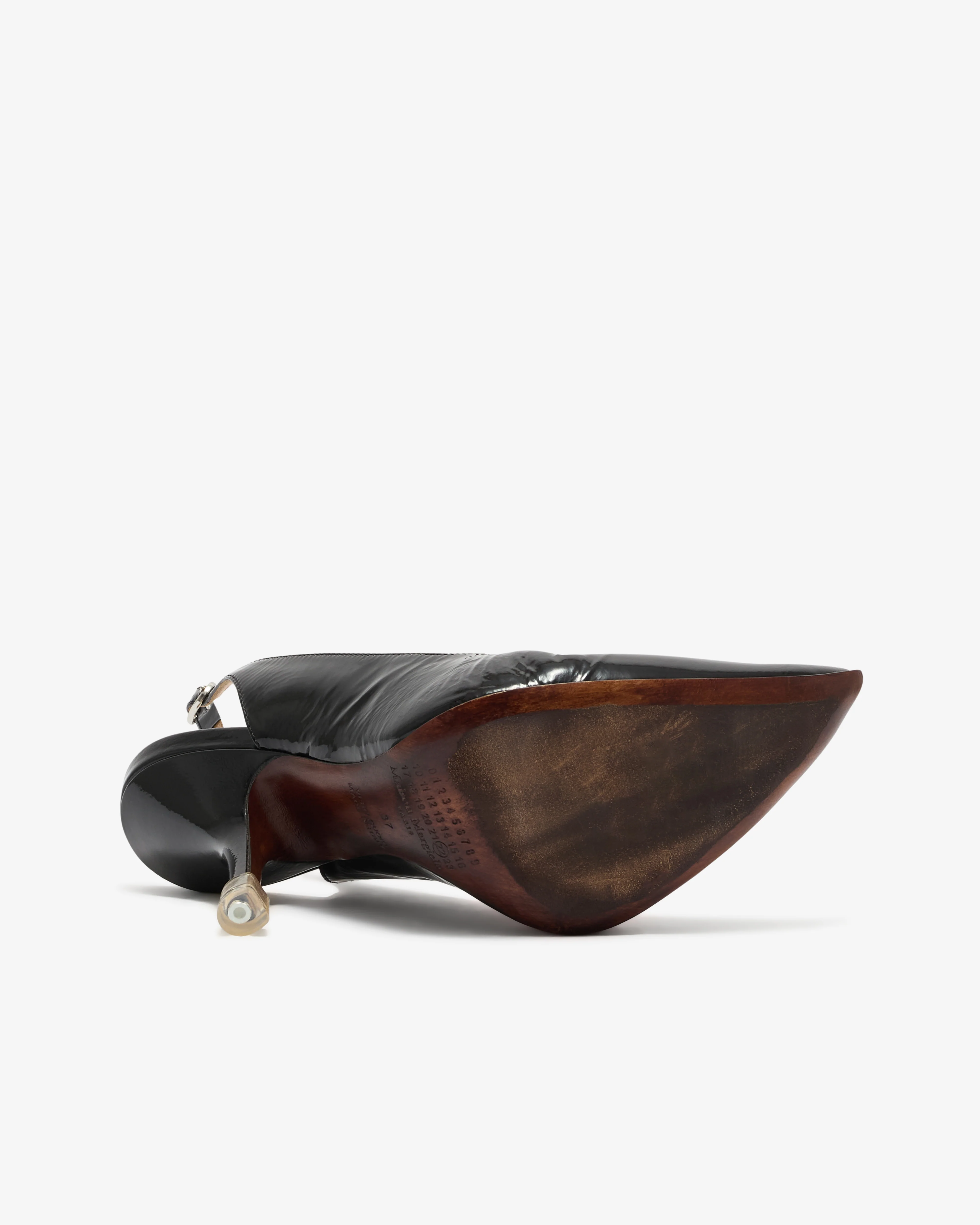 Maison Margiela - Women’s Pointed Toe Heel - (Black) - Image 5