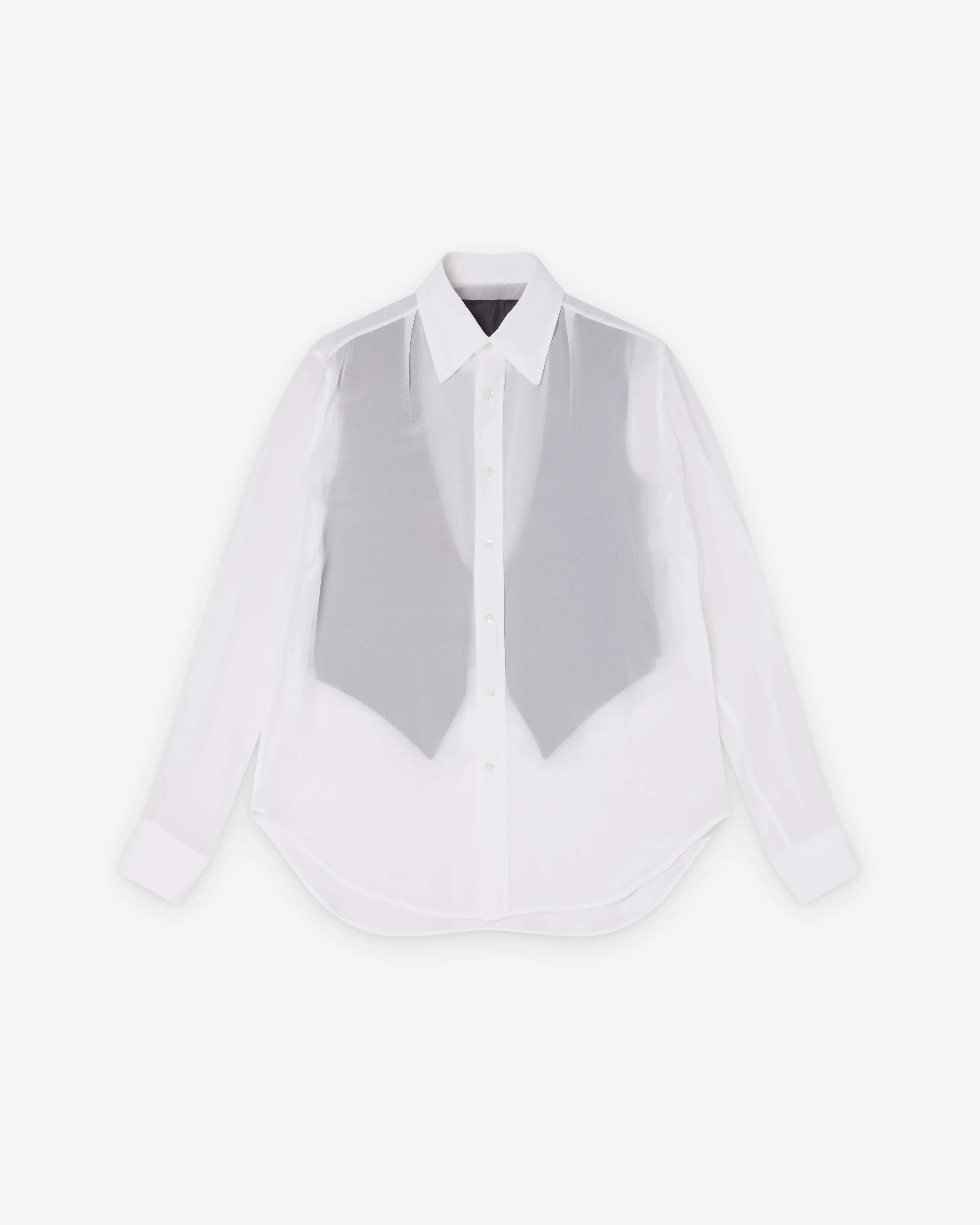 Maison Margiela - Men's Covered Tailored Shirt - (White)