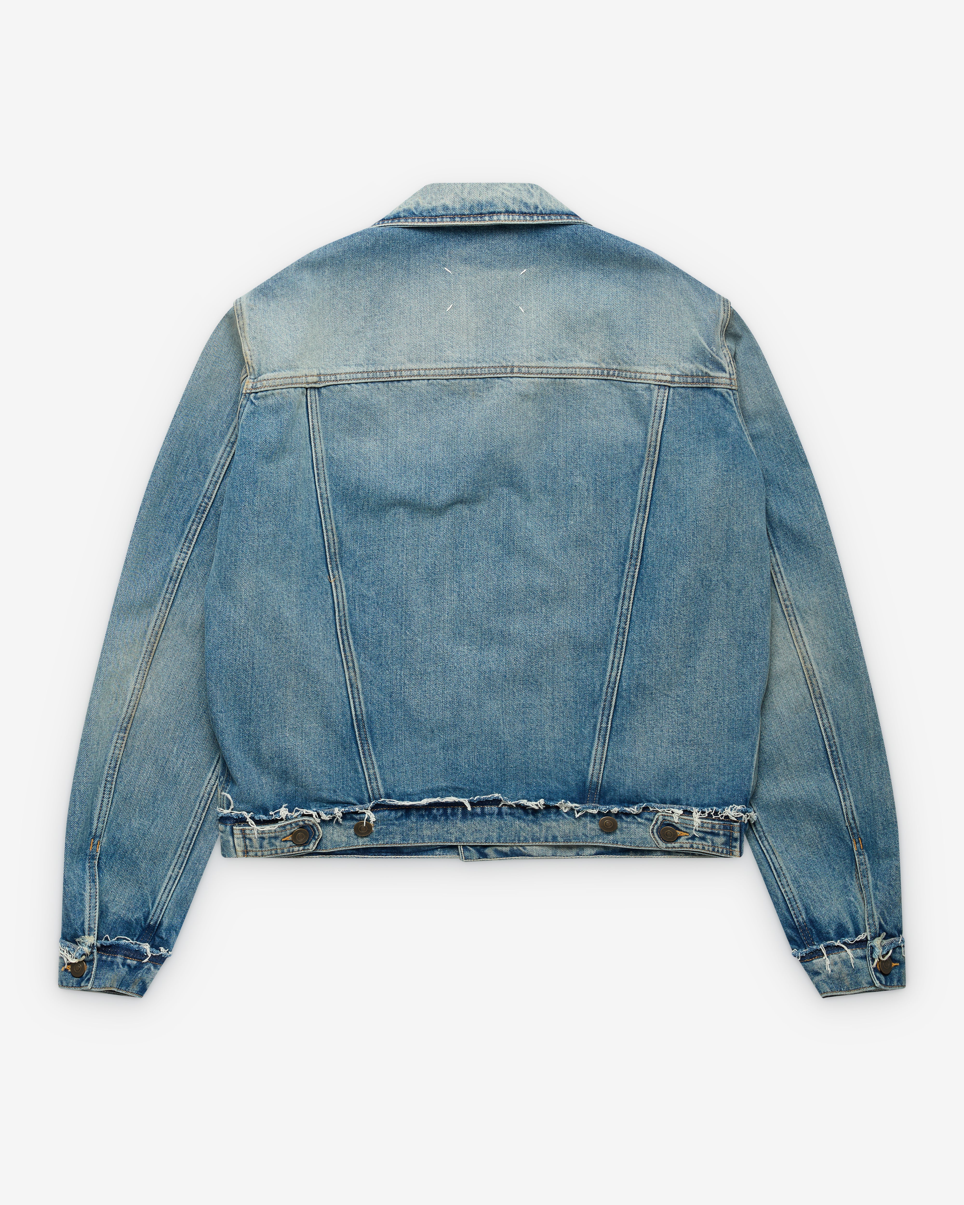 Maison Margiela - Men's Denim Jacket - (Blue Wash) - Image 2