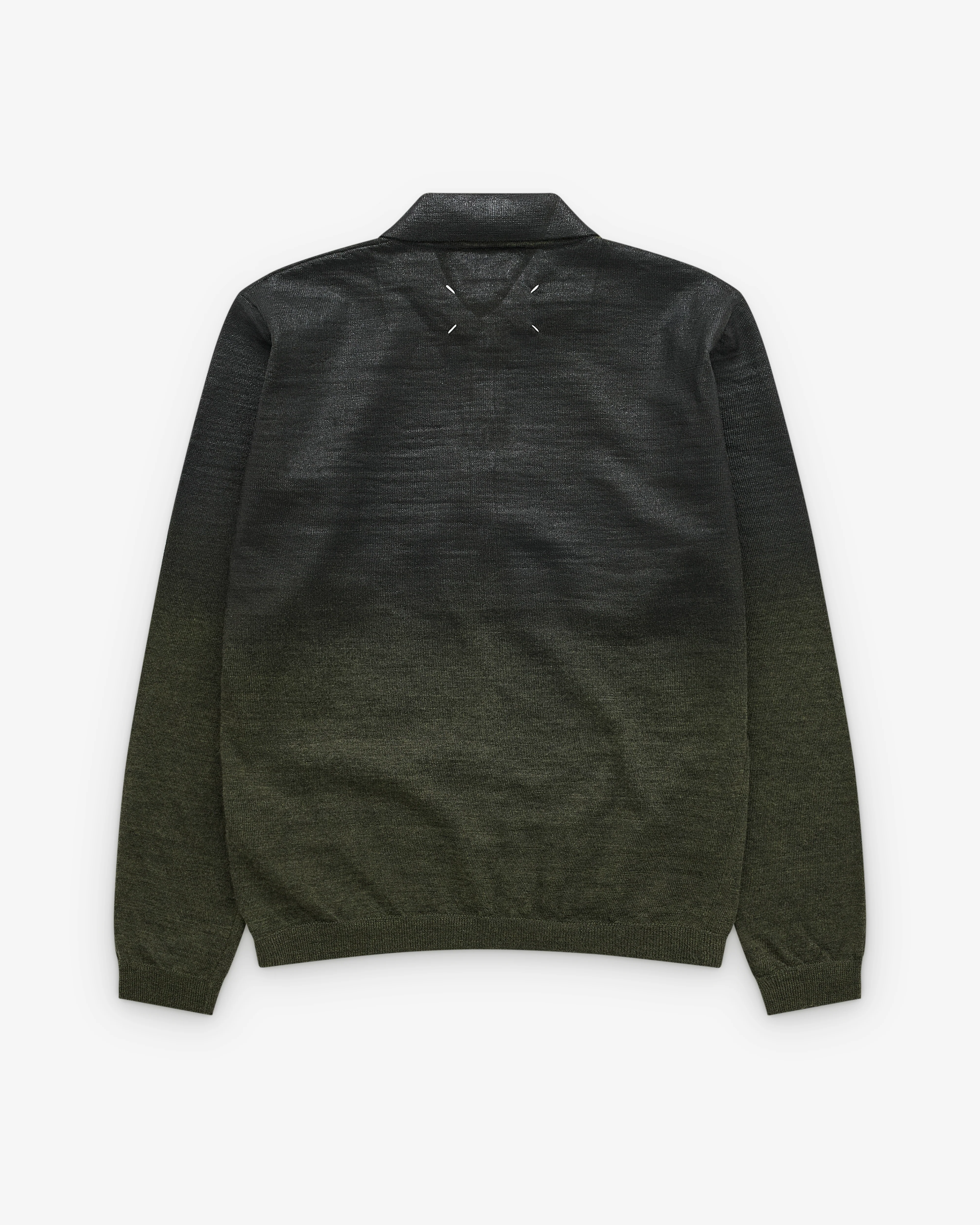 Maison Margiela - Wool Blend Cardigan - (Green) - Image 2