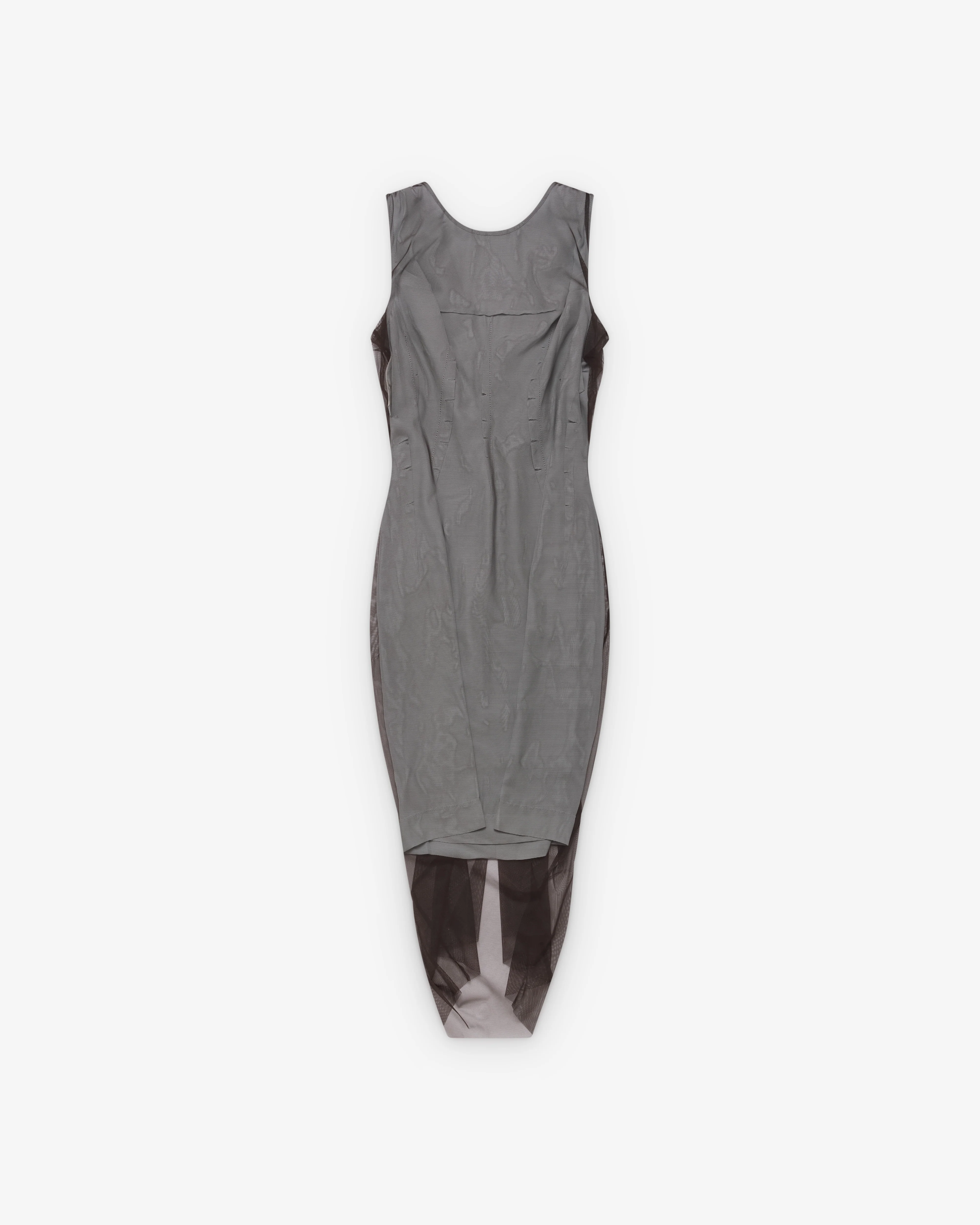 Maison Margiela - Women's Sheer Midi Dress - (Brown)