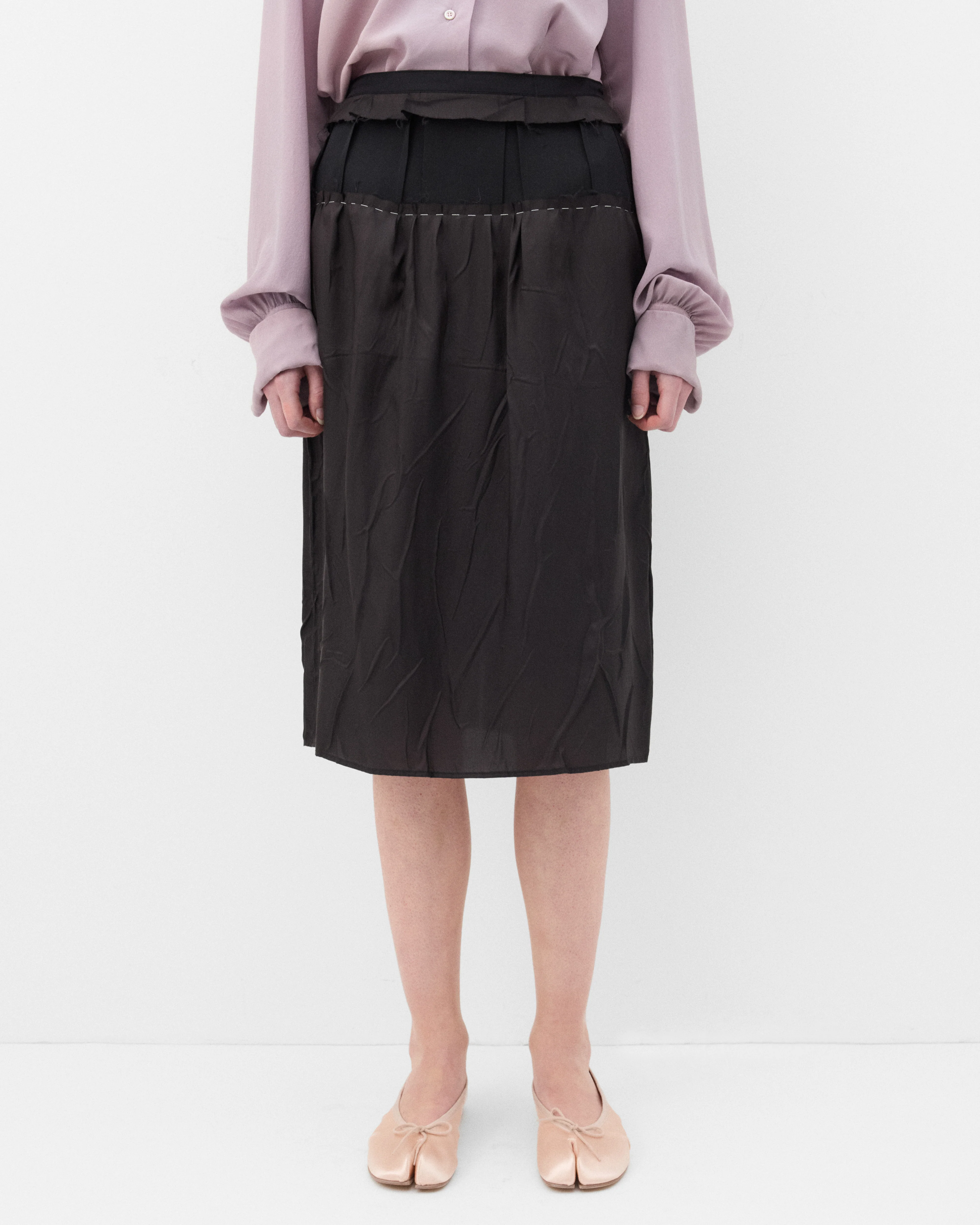 Maison Margiela - Women's Anonymity of the Lining skirt - (Black) - Image 3