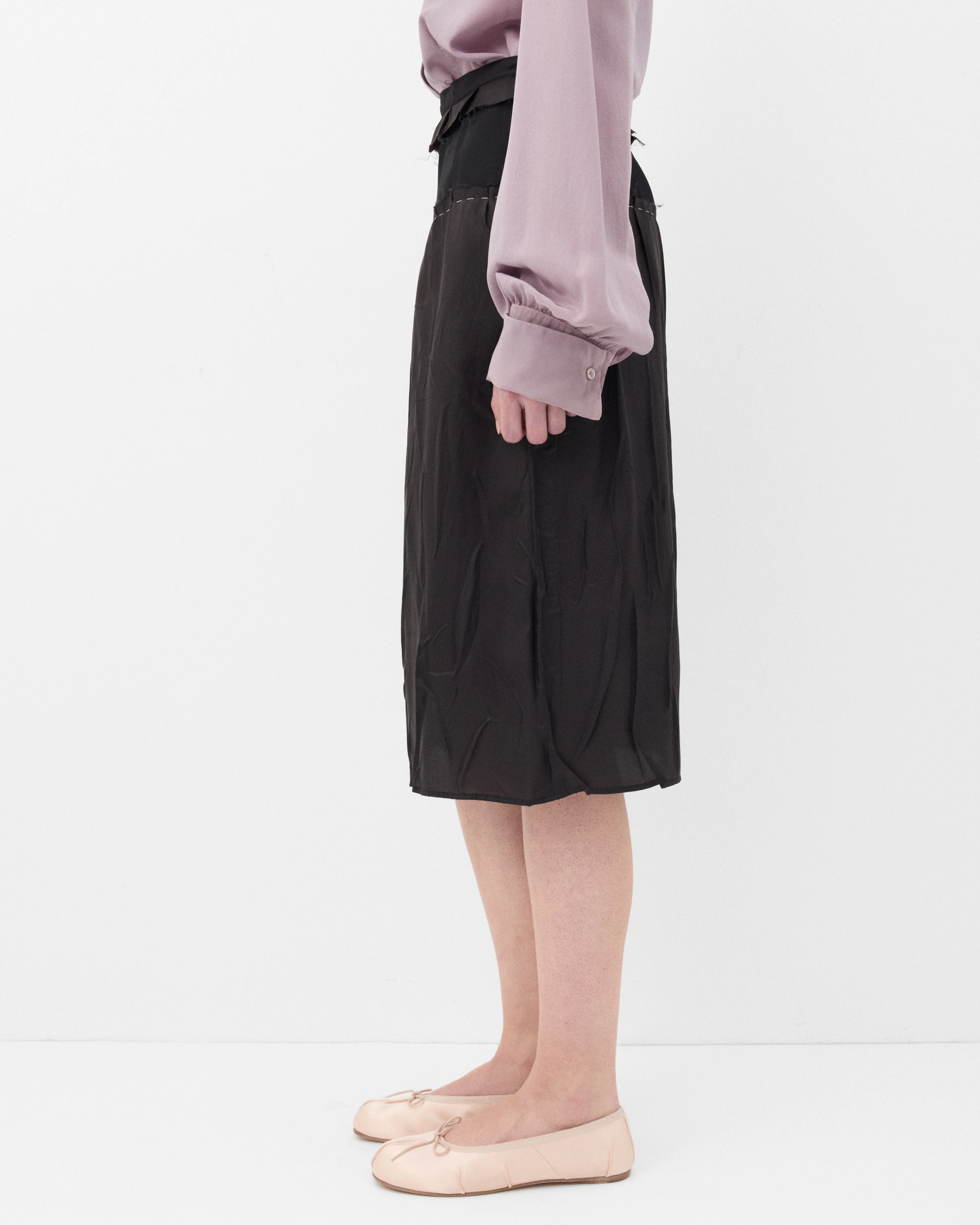 Maison Margiela - Women's Anonymity of the Lining skirt - (Black) - Image 4