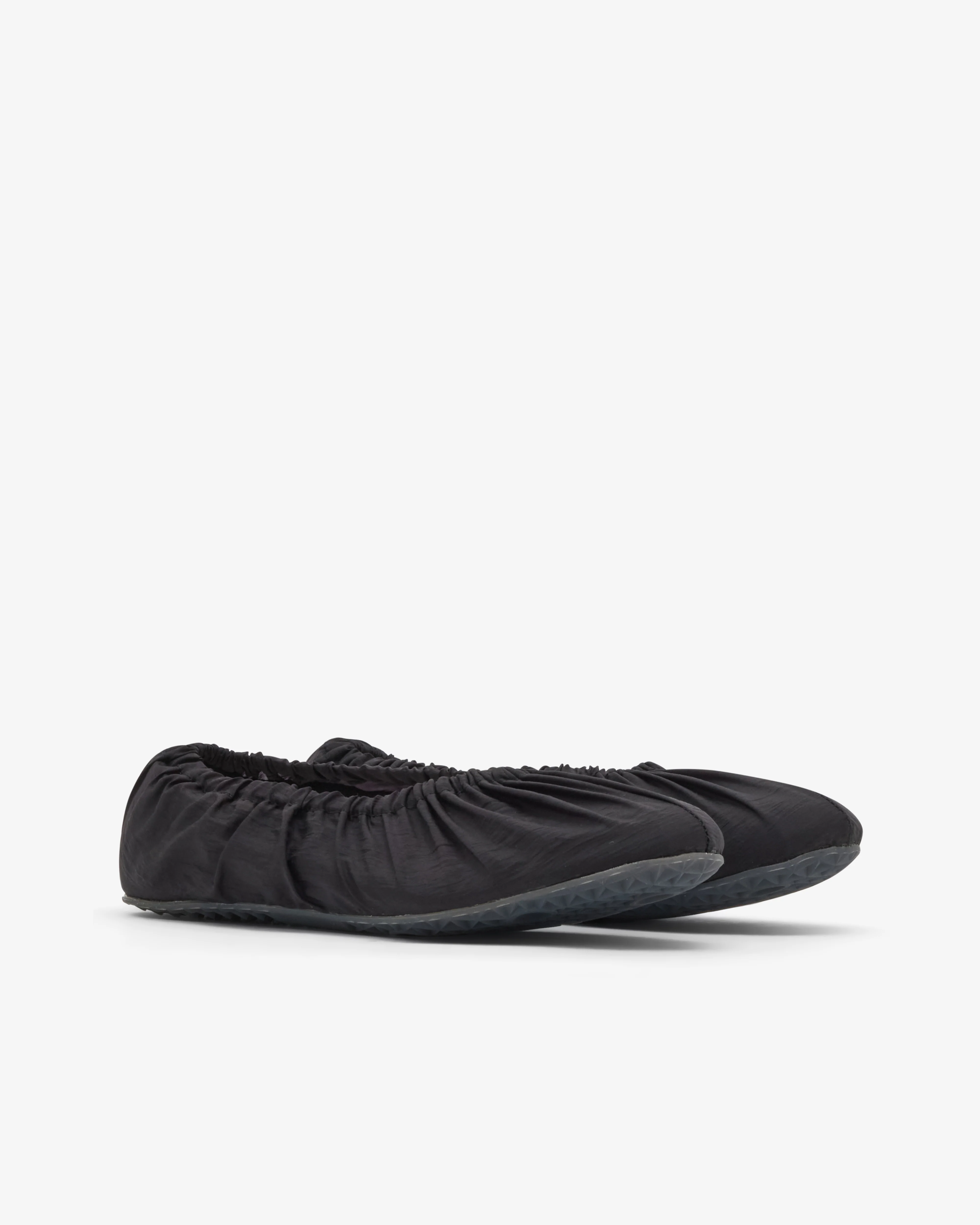 Maison Margiela - Women's Stretch Ballet Flats - (Black) - Image 3