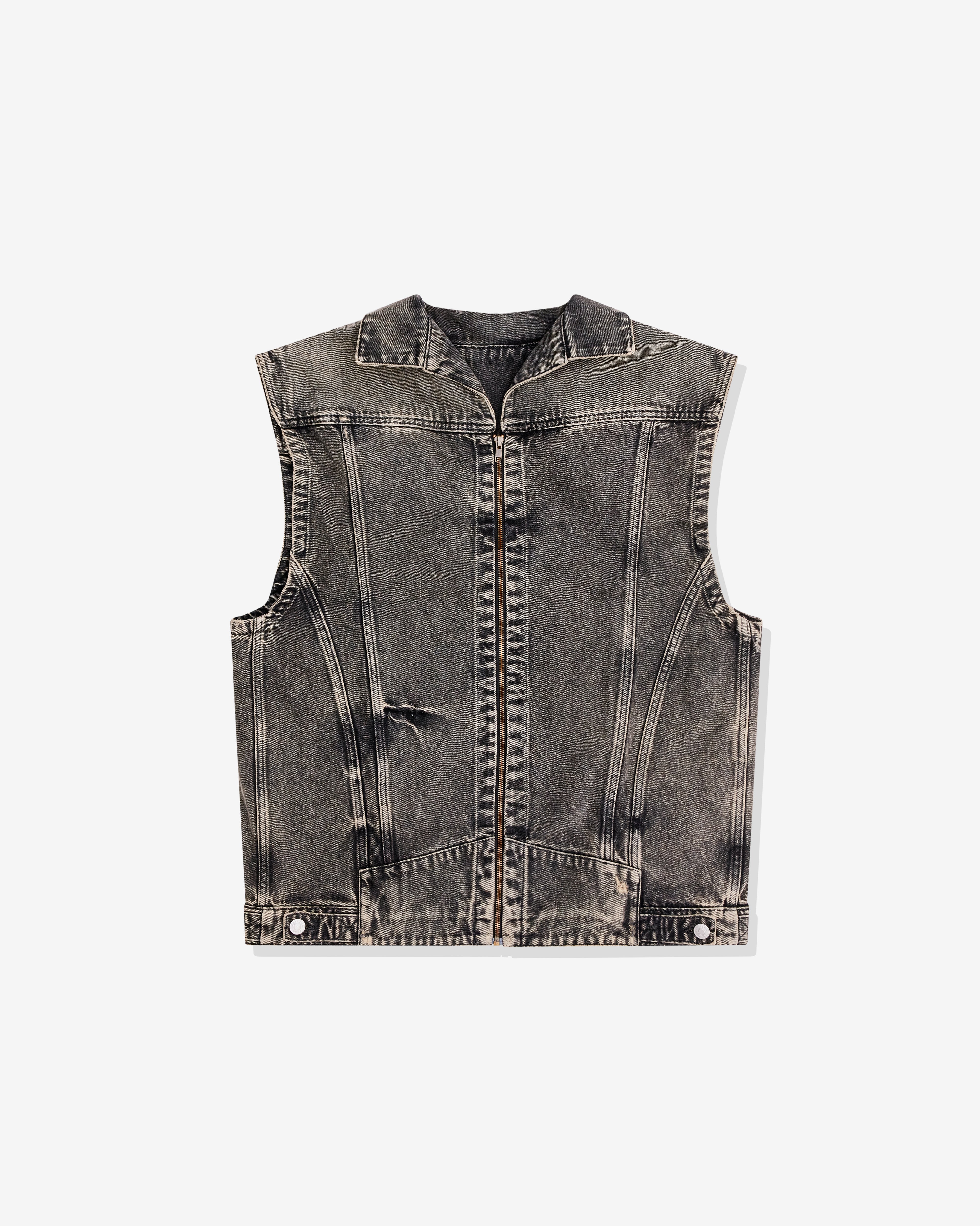 Martine Rose - Men’s Denim Gilet - (Black)