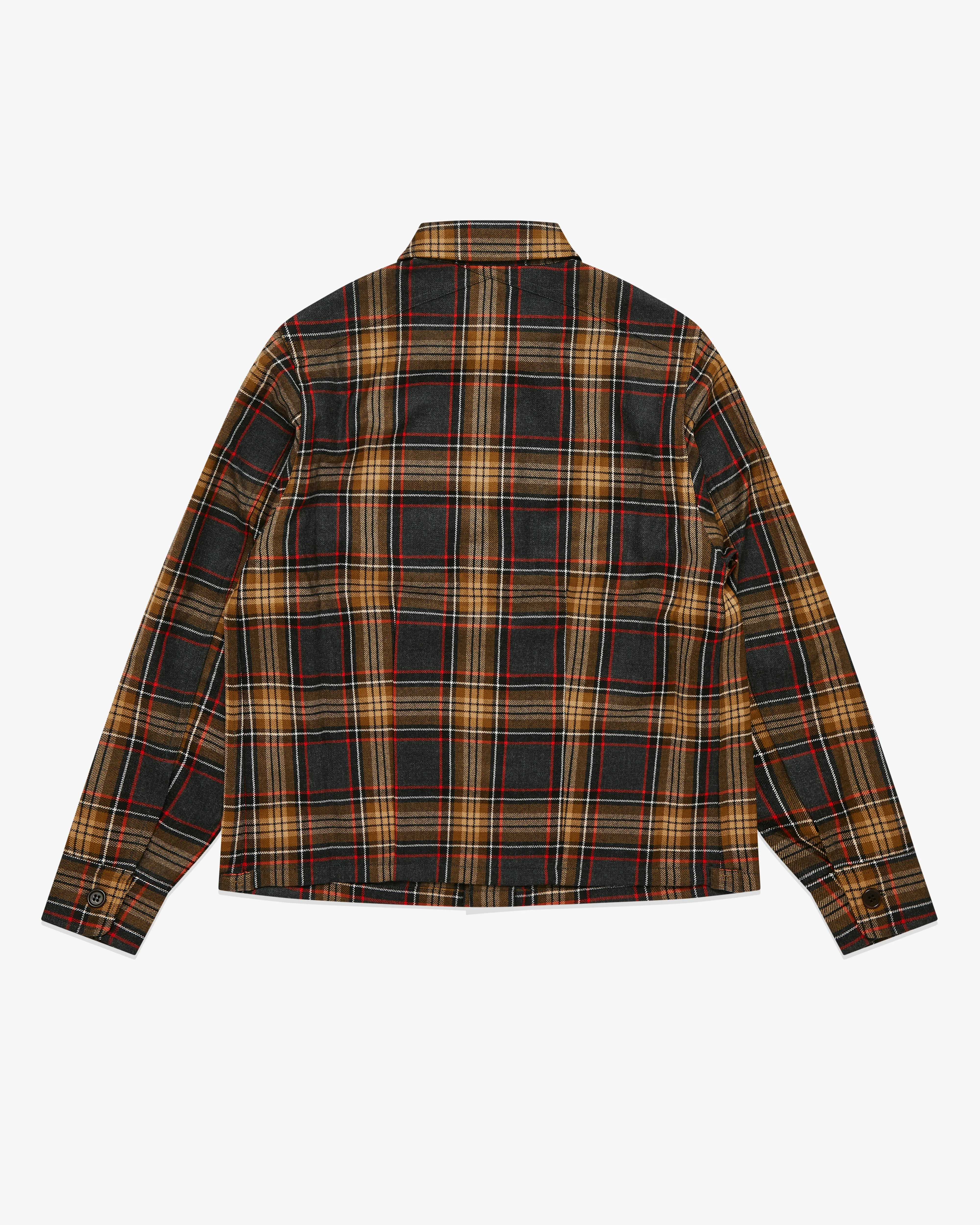 Meta Campania Collective - Men’s Juergen Check Over Coat - (Multi Check) - Image 2