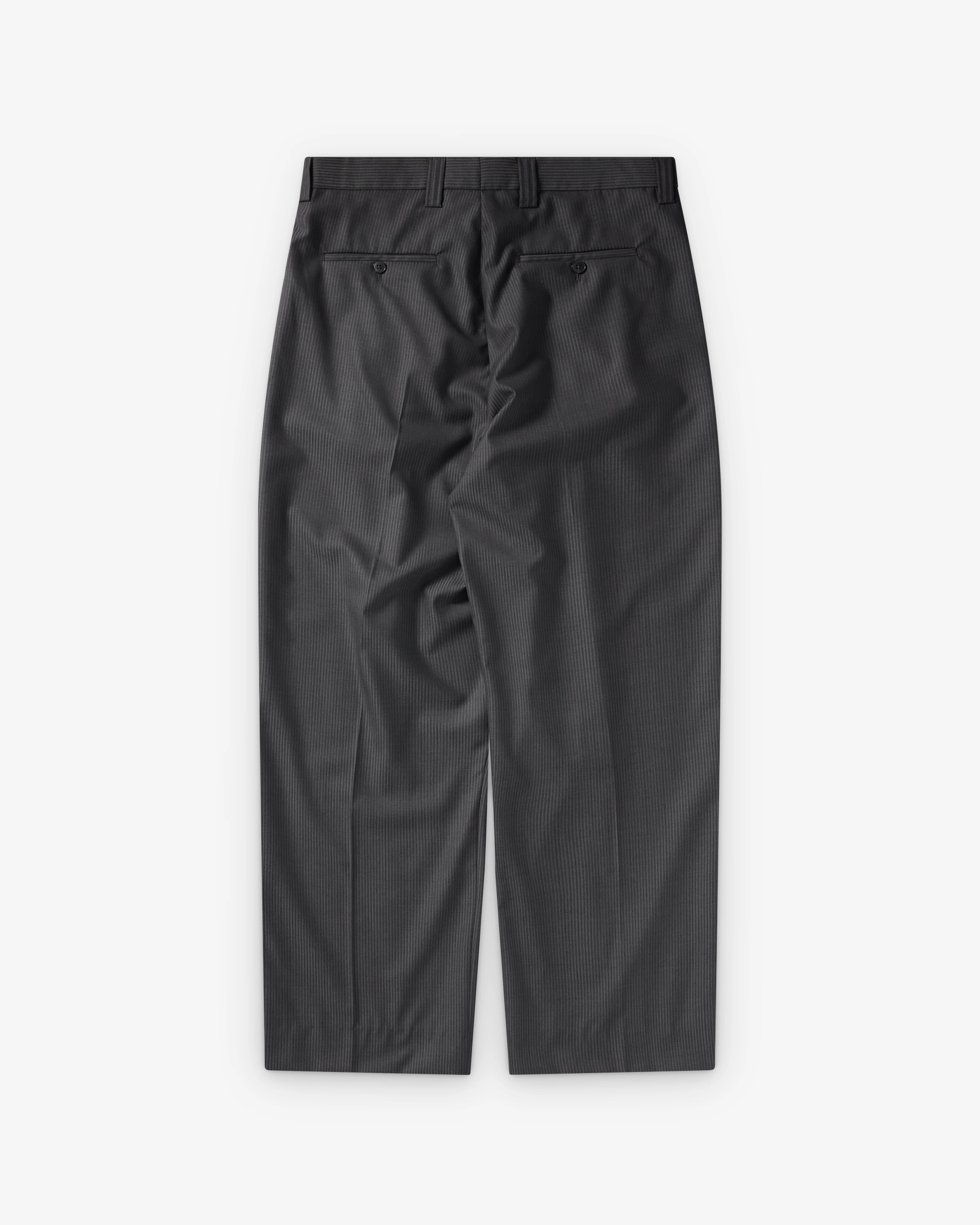 Mfpen - Men's Classic Trousers - (Dark Grey Stripe) - Image 2