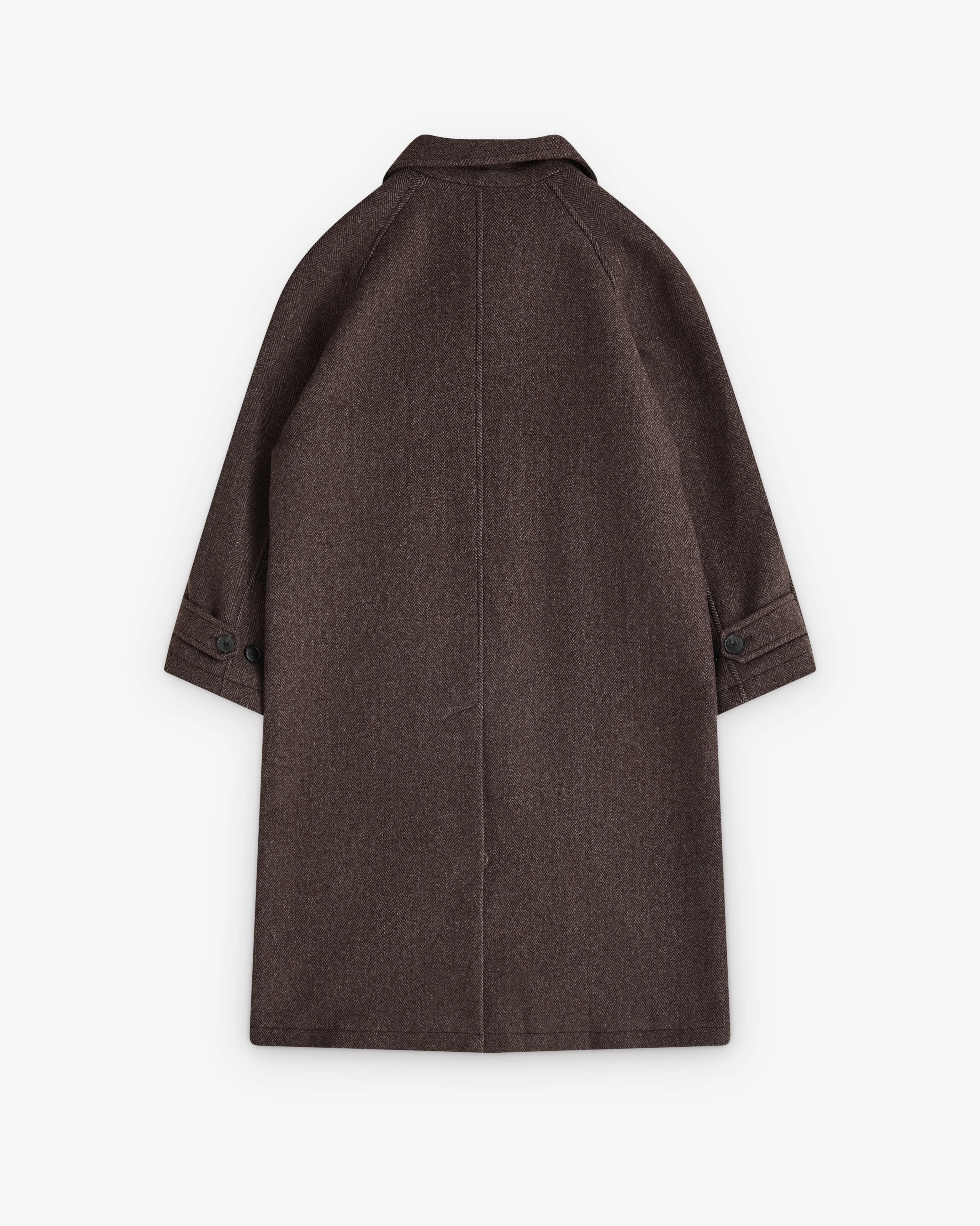 Mfpen - Men’s Installation Coat - (Brown Herringbone) - Image 2