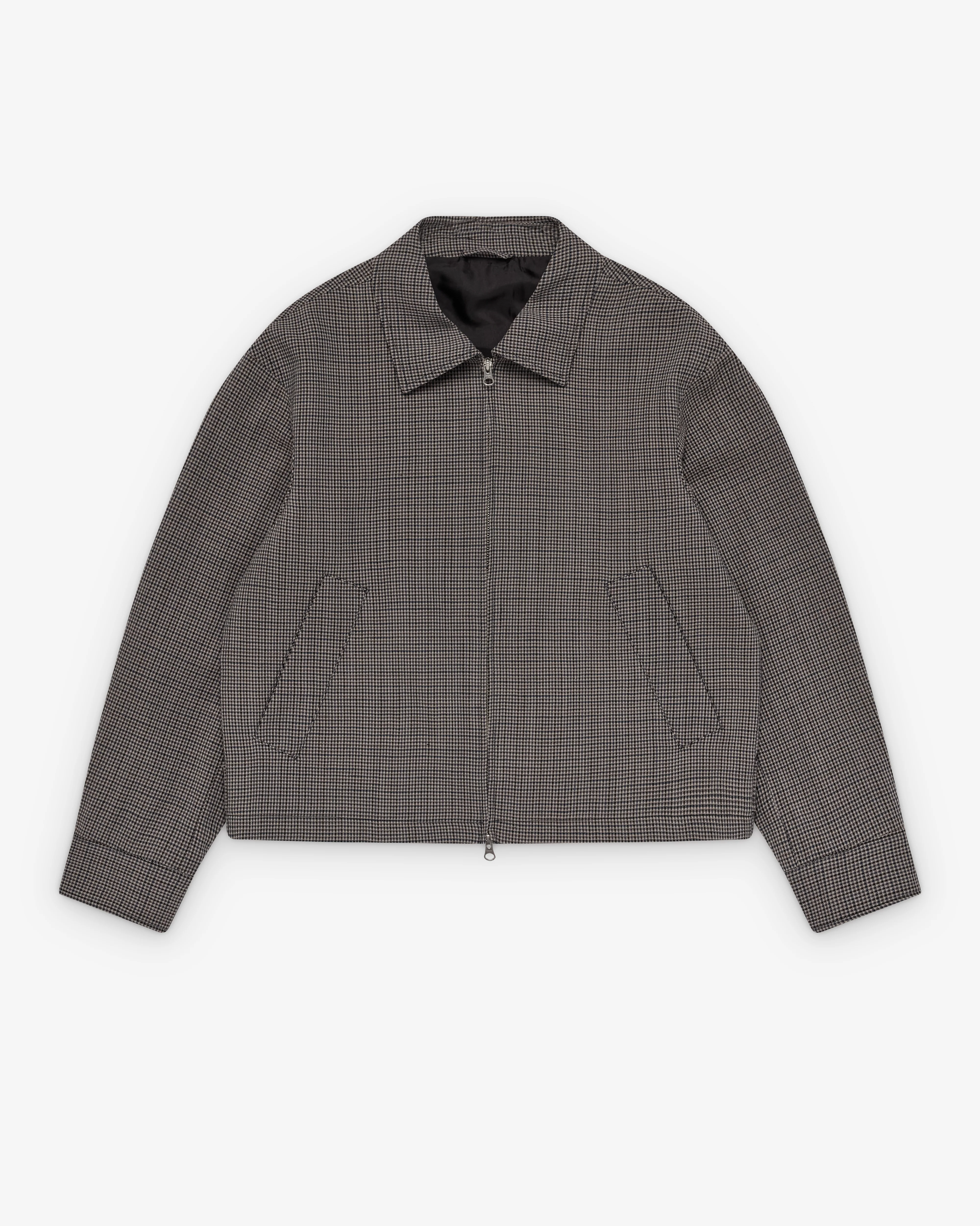 Mfpen - Men's Mail Jacket - (Taupe Check)
