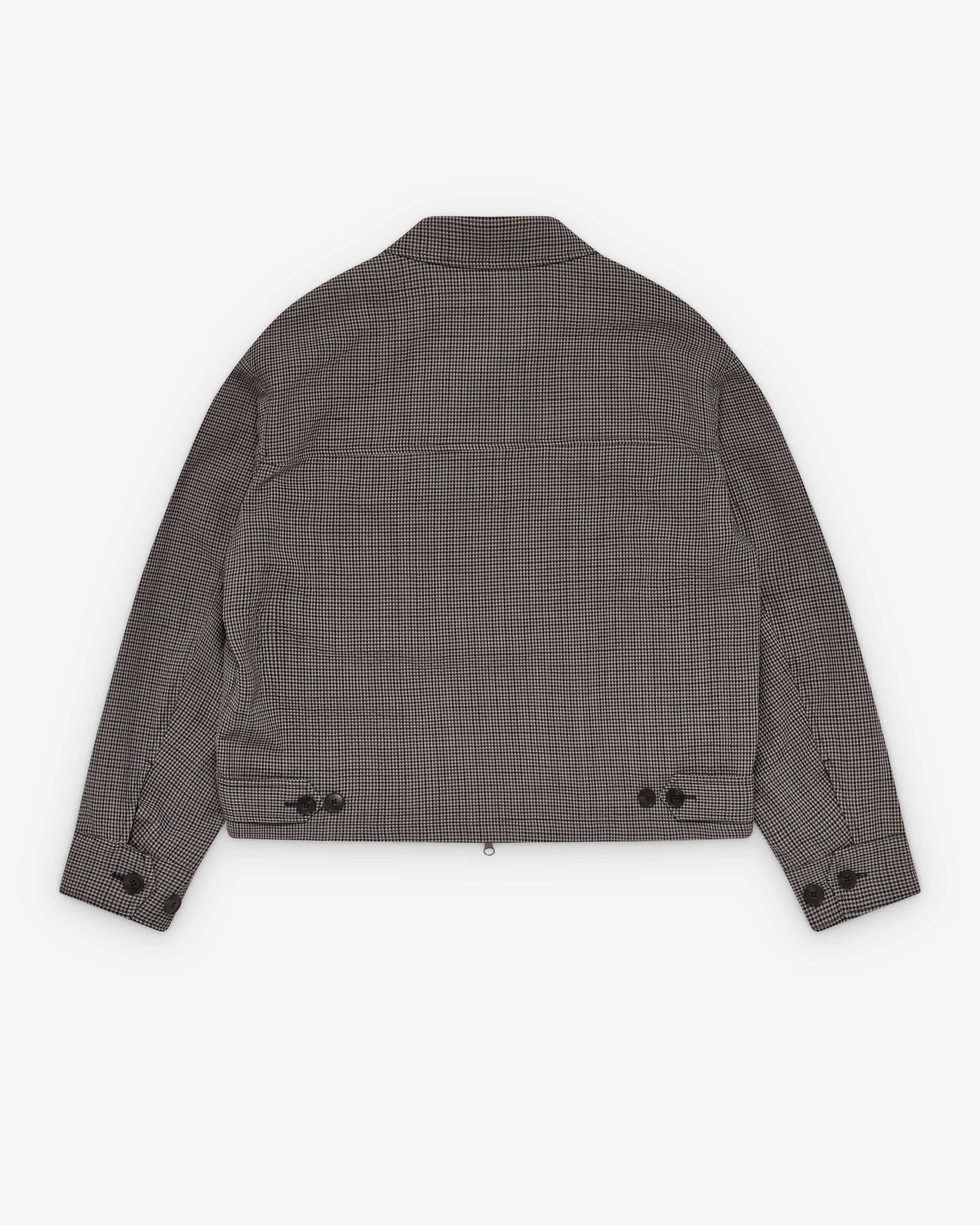 Mfpen - Men's Mail Jacket - (Taupe Check) - Image 2