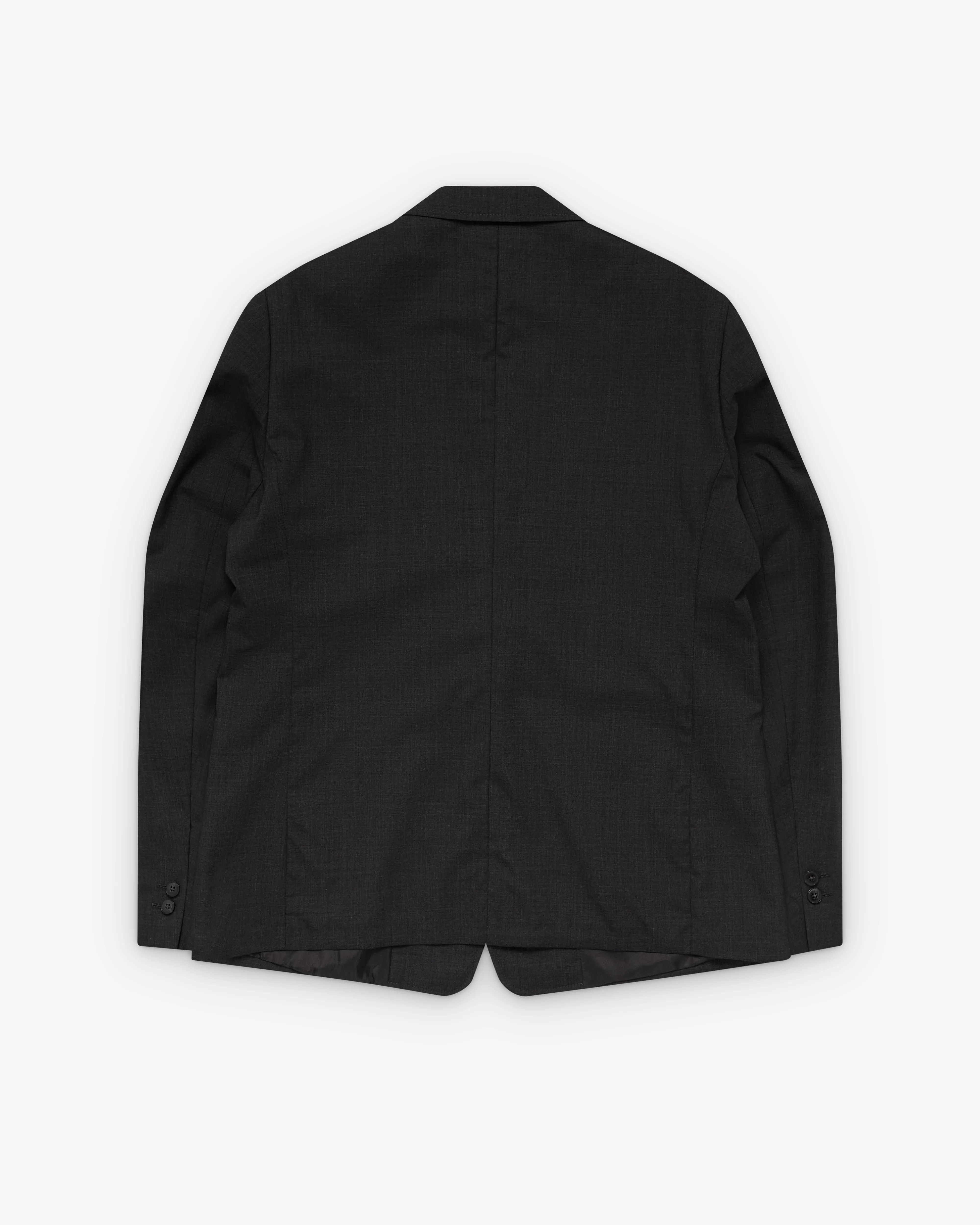 Mfpen - Men's Patch Pocket Blazer - (Grey Wool) - Image 2