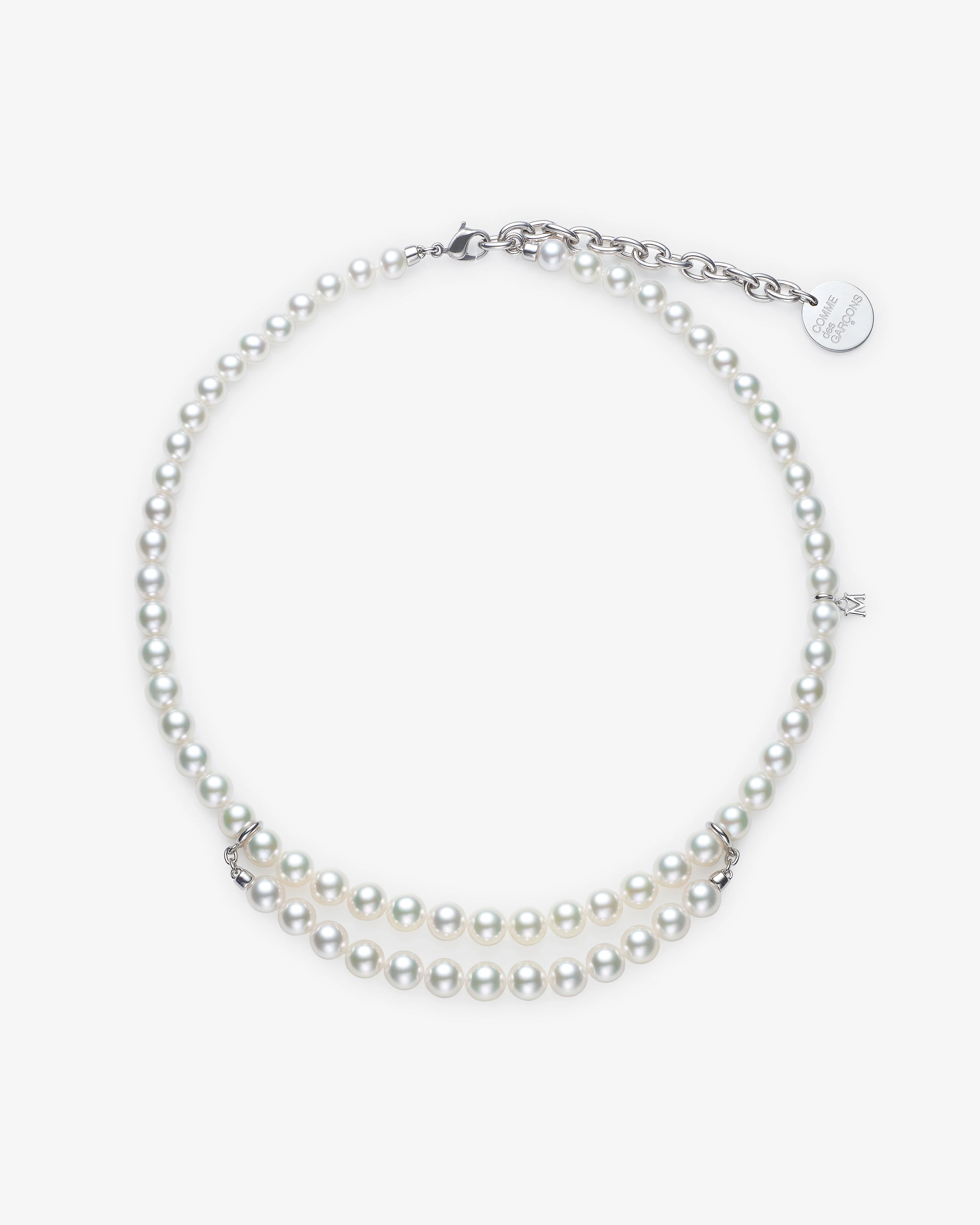 Comme des Garçons - Mikimoto Necklace - (Silver)
