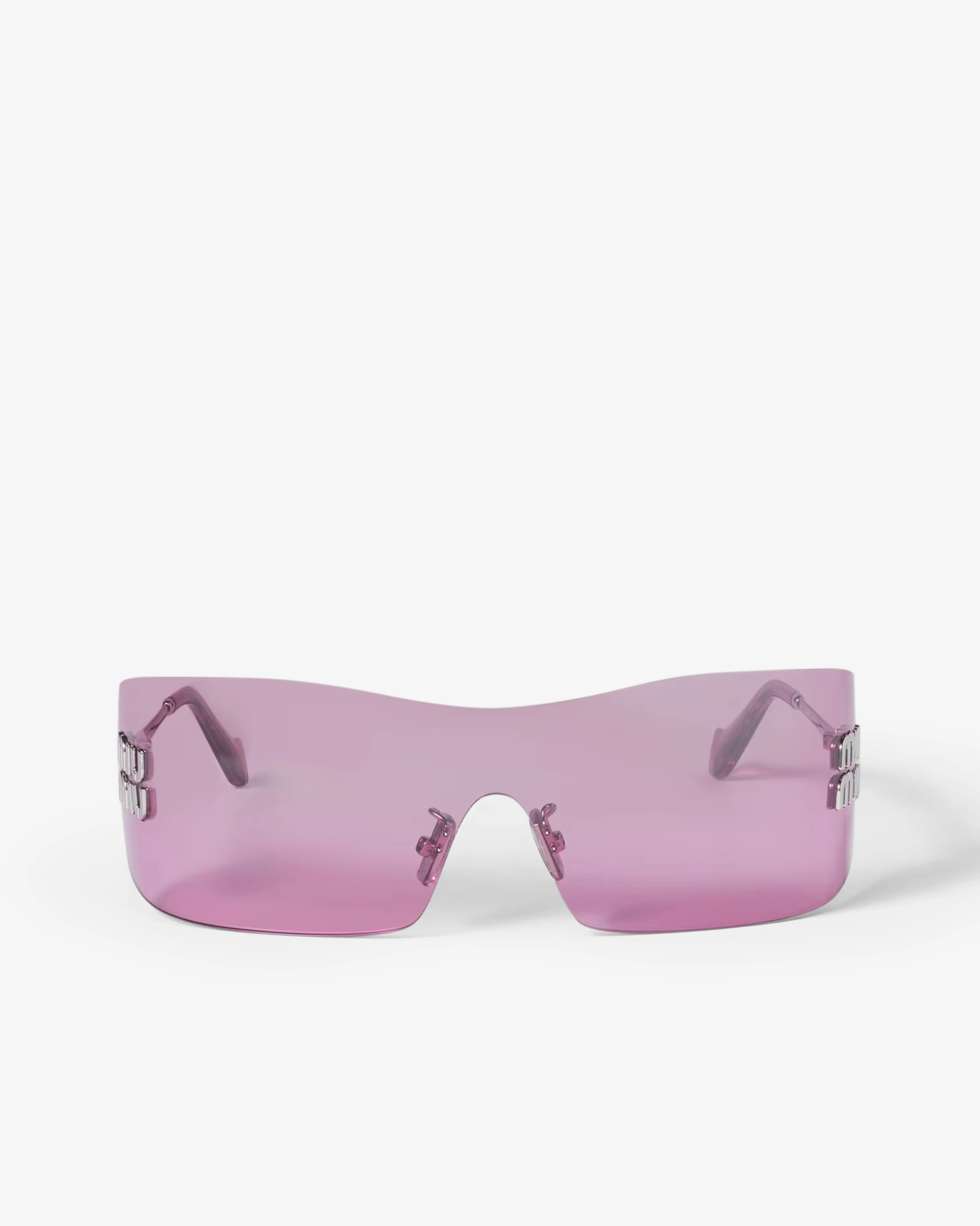 Miu Miu - Women's Aube Sunglasses - (Mirrored Gradient Azalea Lenses)