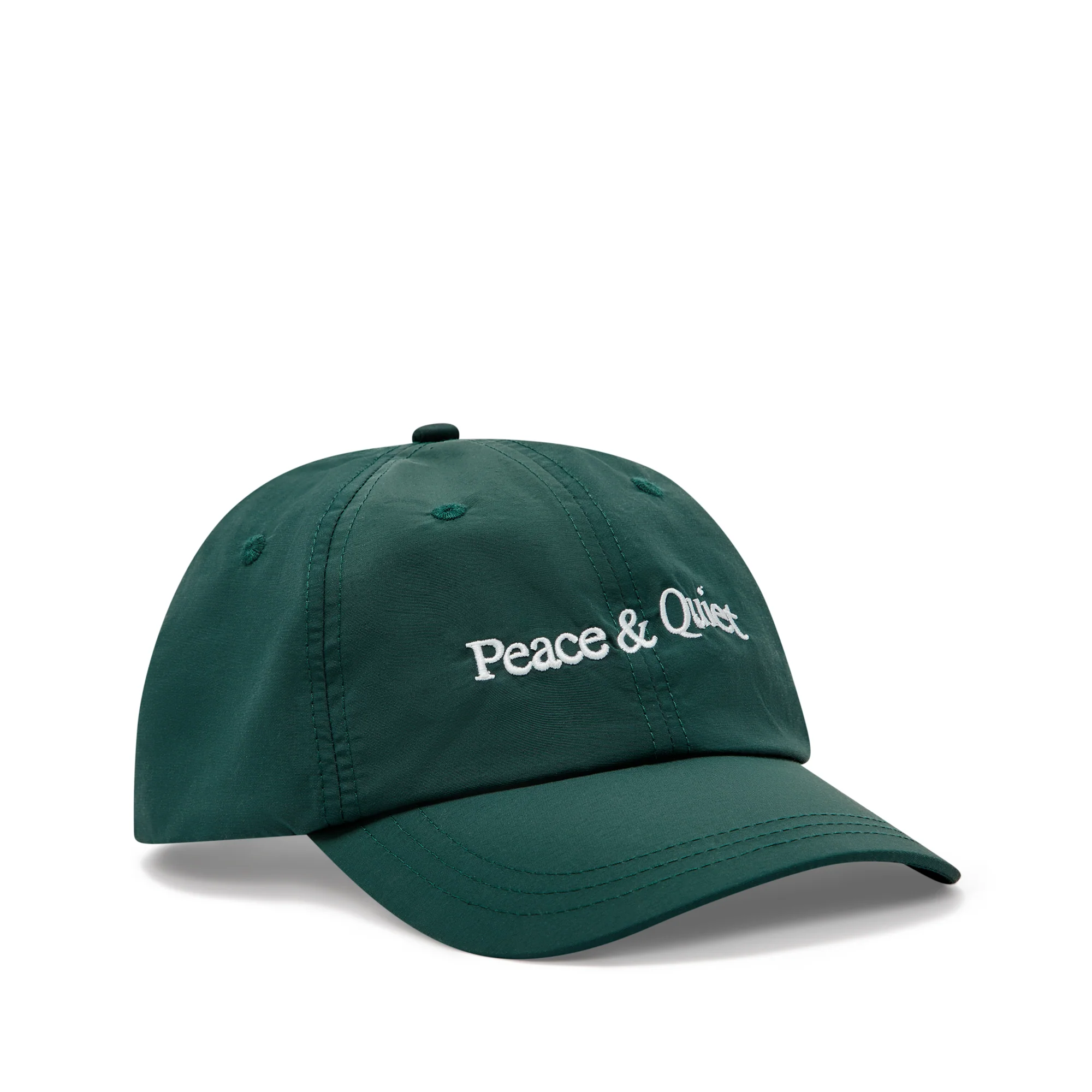 Museum Of Peace And Quiet - Wordmark Nylon Hat - (Forest) - Image 2