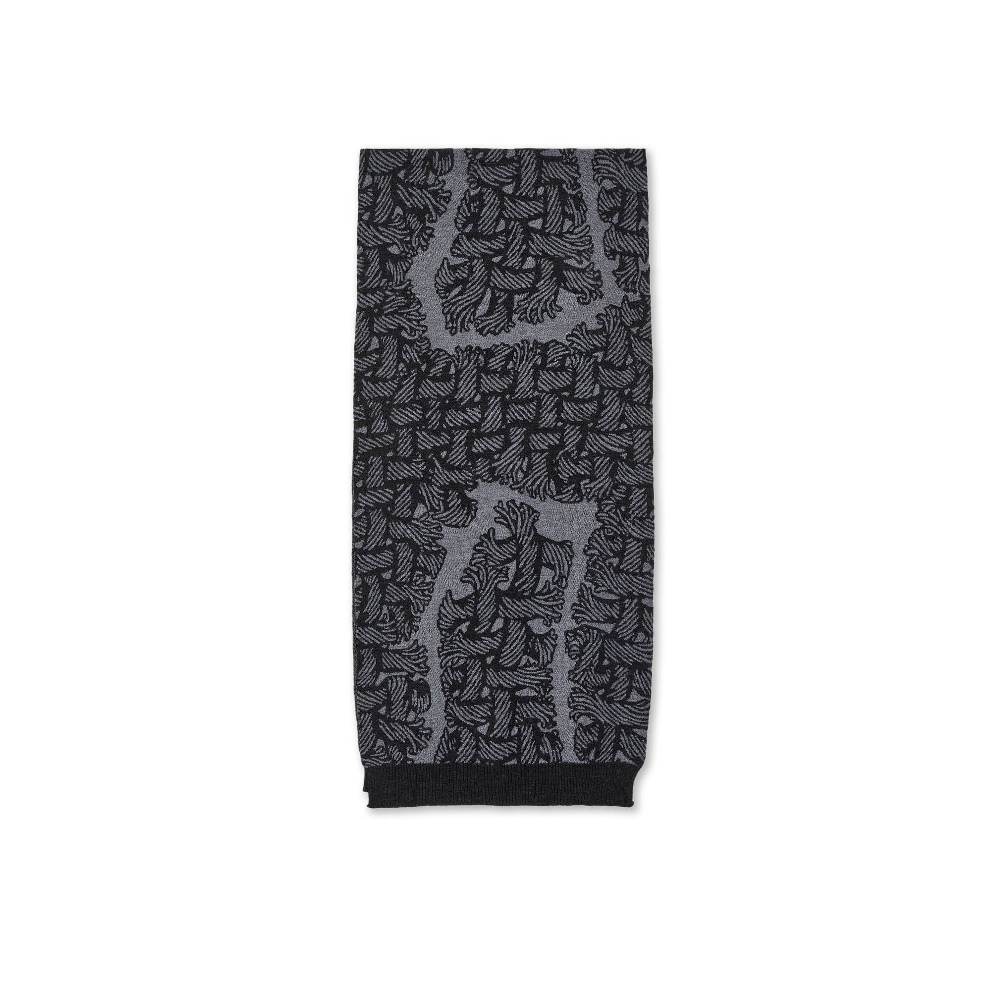 Christopher Nemeth - Knitwear RV Scarf - (Light Grey) - Image 2
