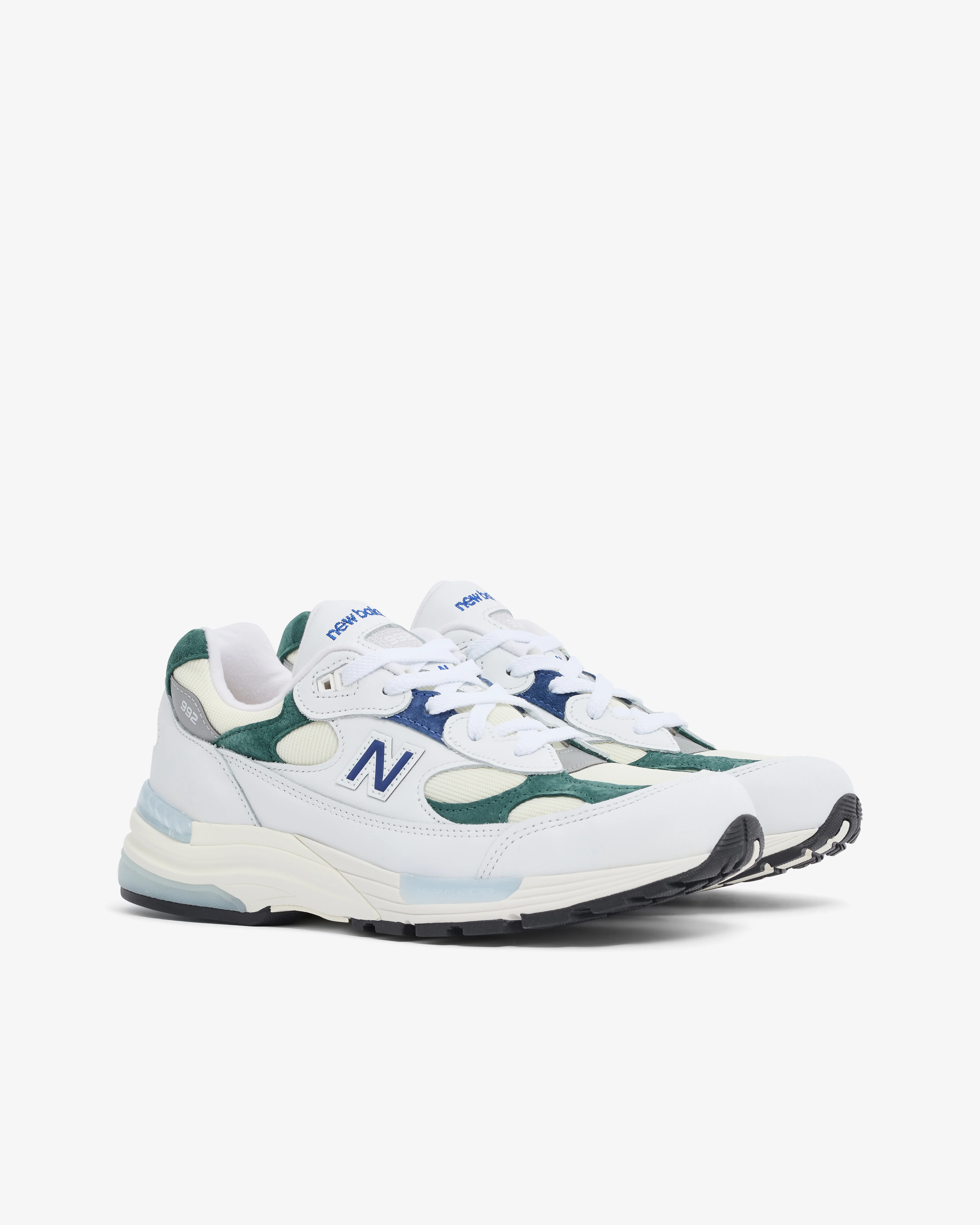 New Balance - Men’s U992GB - (White/Marsh Green) - Image 3