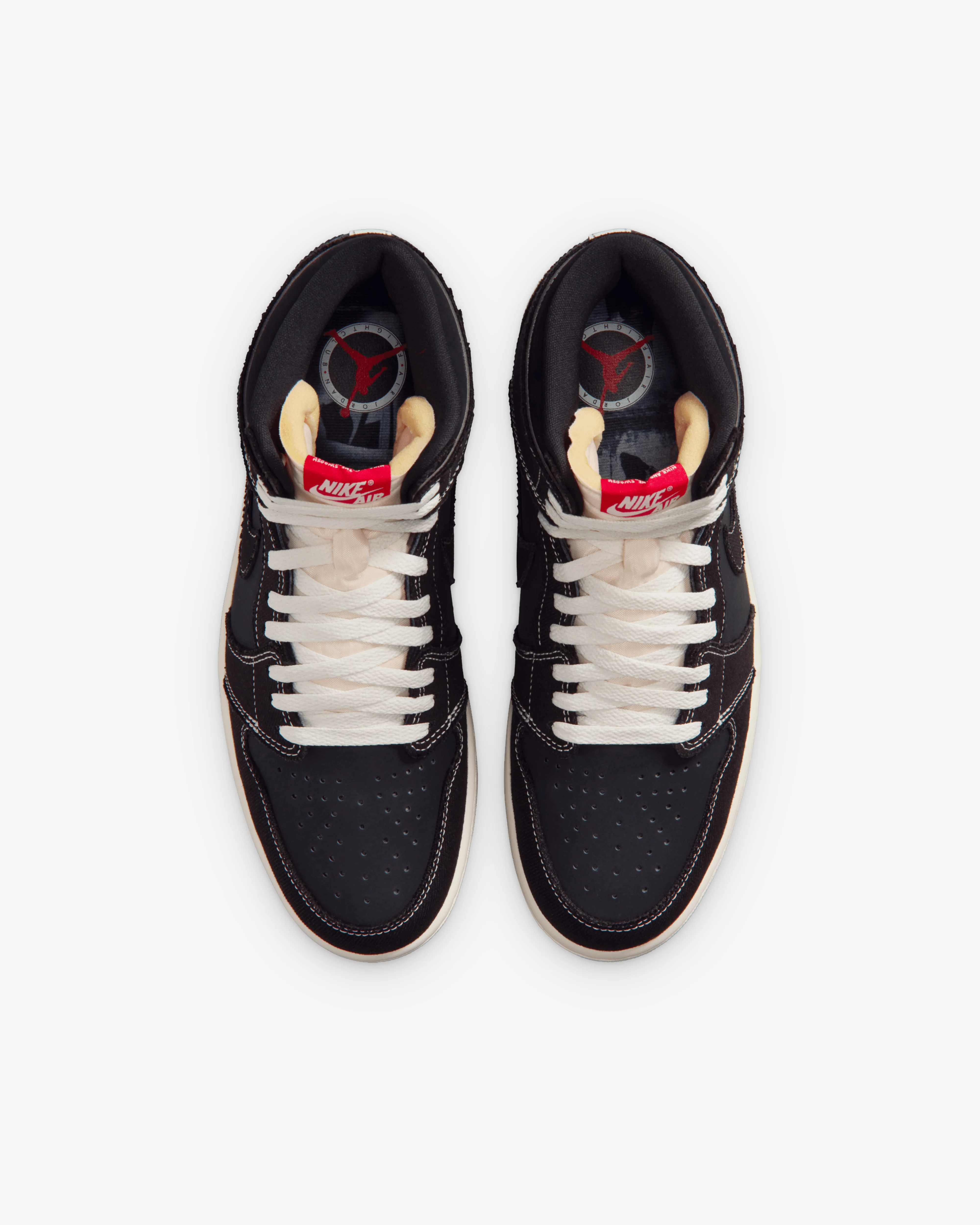 Nike - Men's Flight Club Air Jordan 1 Retro High OG - (Black/University Red) - Image 5