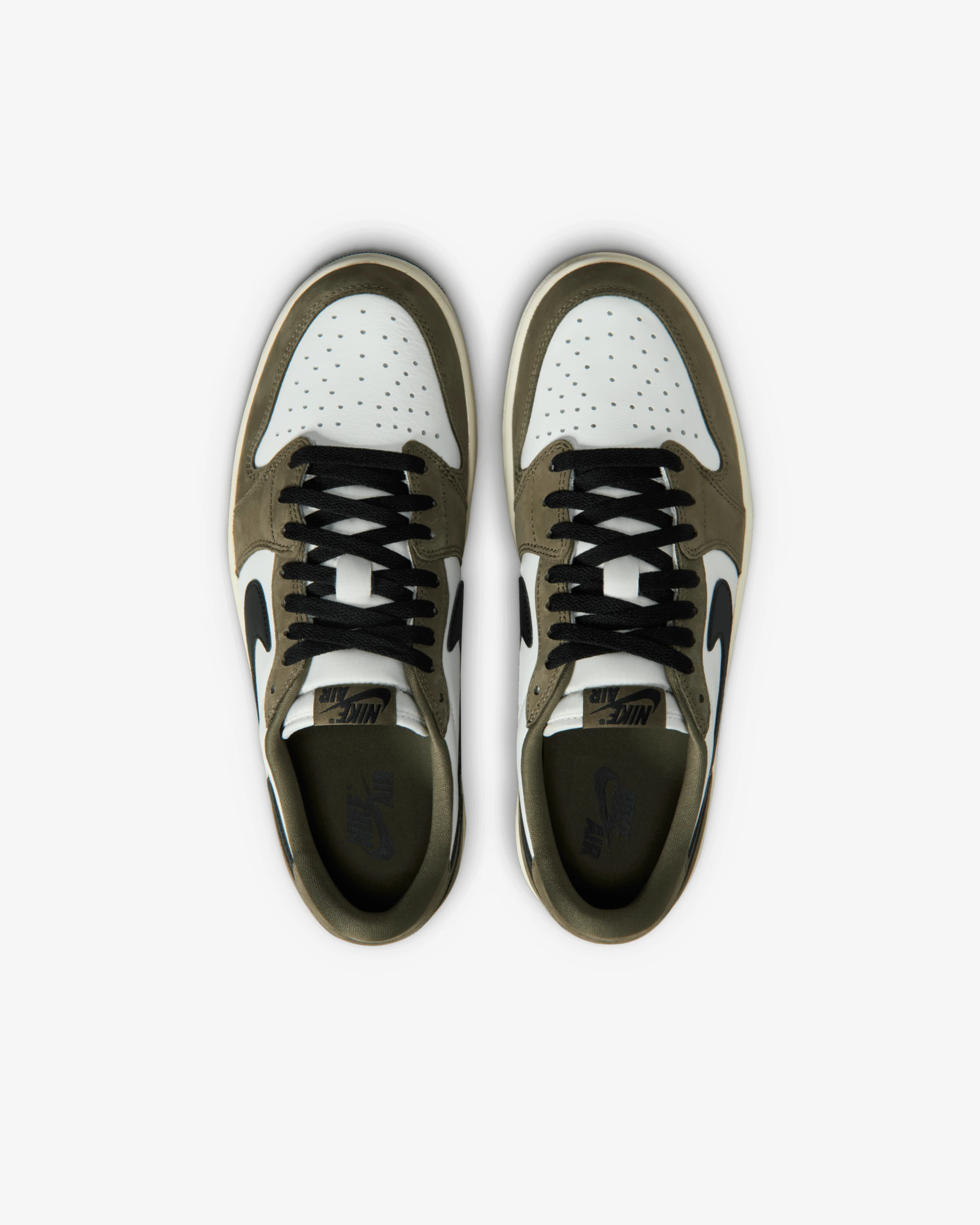 Nike - Men's Air Jordan 1 Retro Low OG - (Medium Olive) - Image 5
