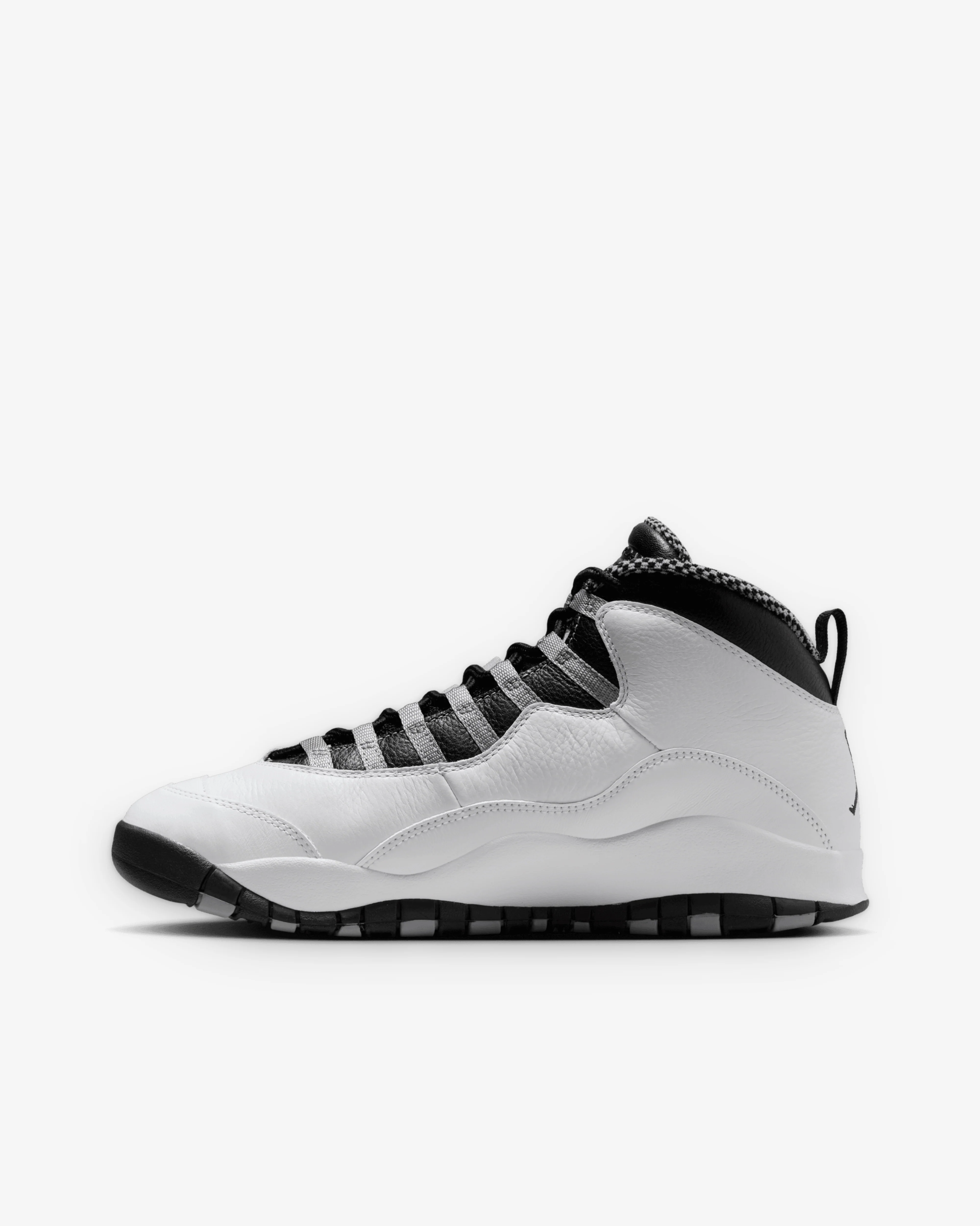 Nike - Men’s Air Jordan 10 Retro - (White/Black) - Image 2