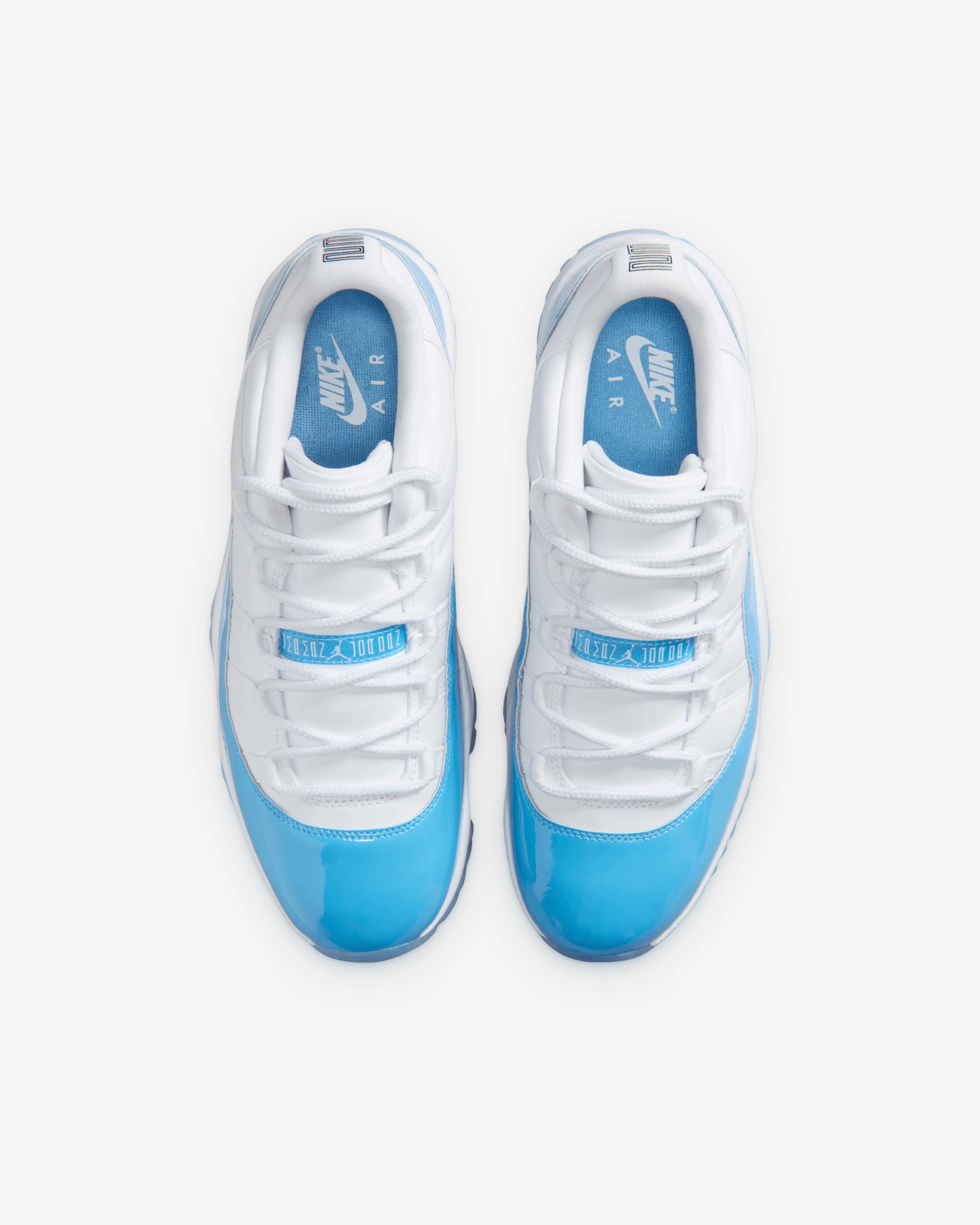 Nike - Men's Air Jordan 11 Retro Low - (White/University Blue) - Image 5
