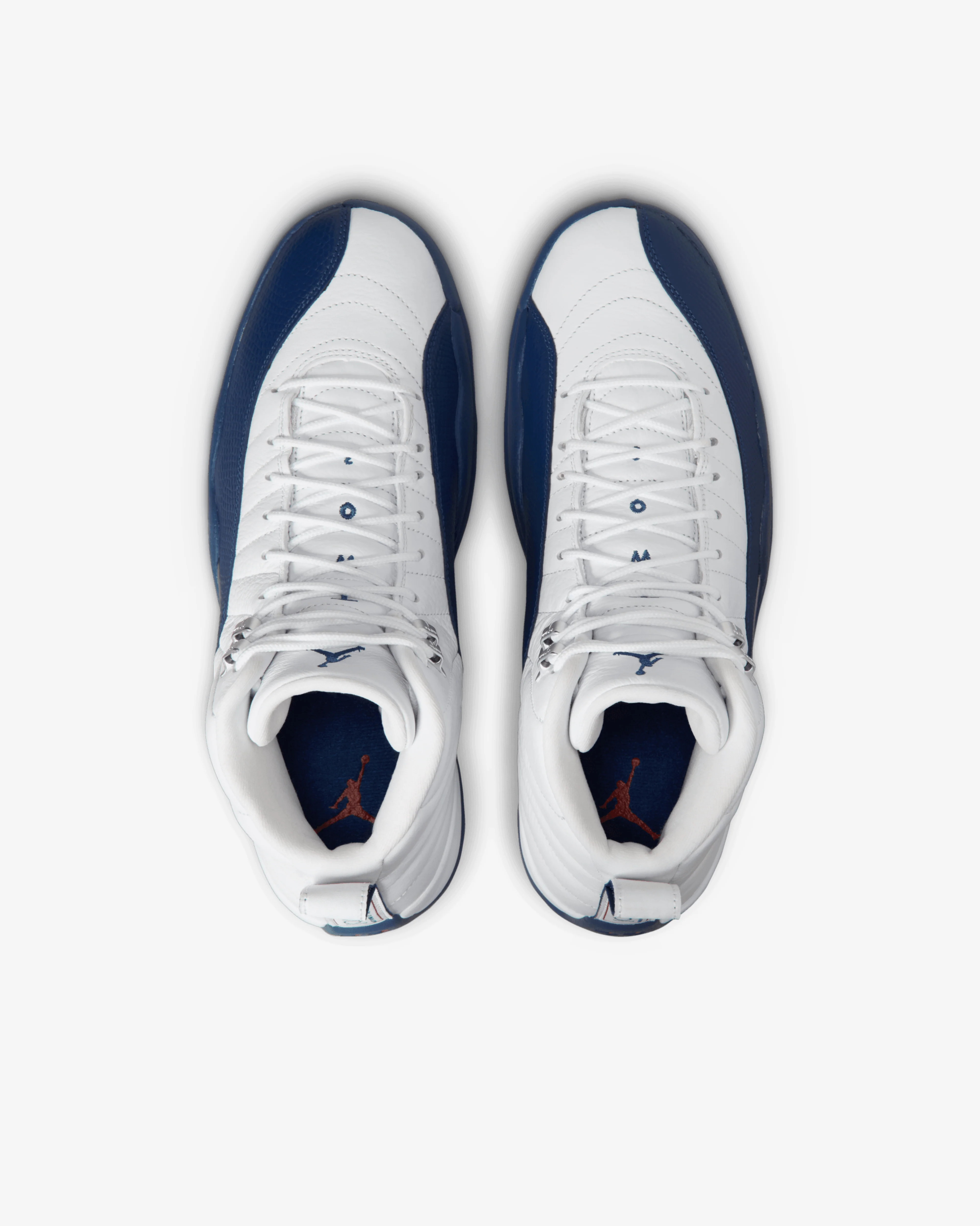 Nike - Men’s Air Jordan 12 Retro - (White/French Blue) - Image 5