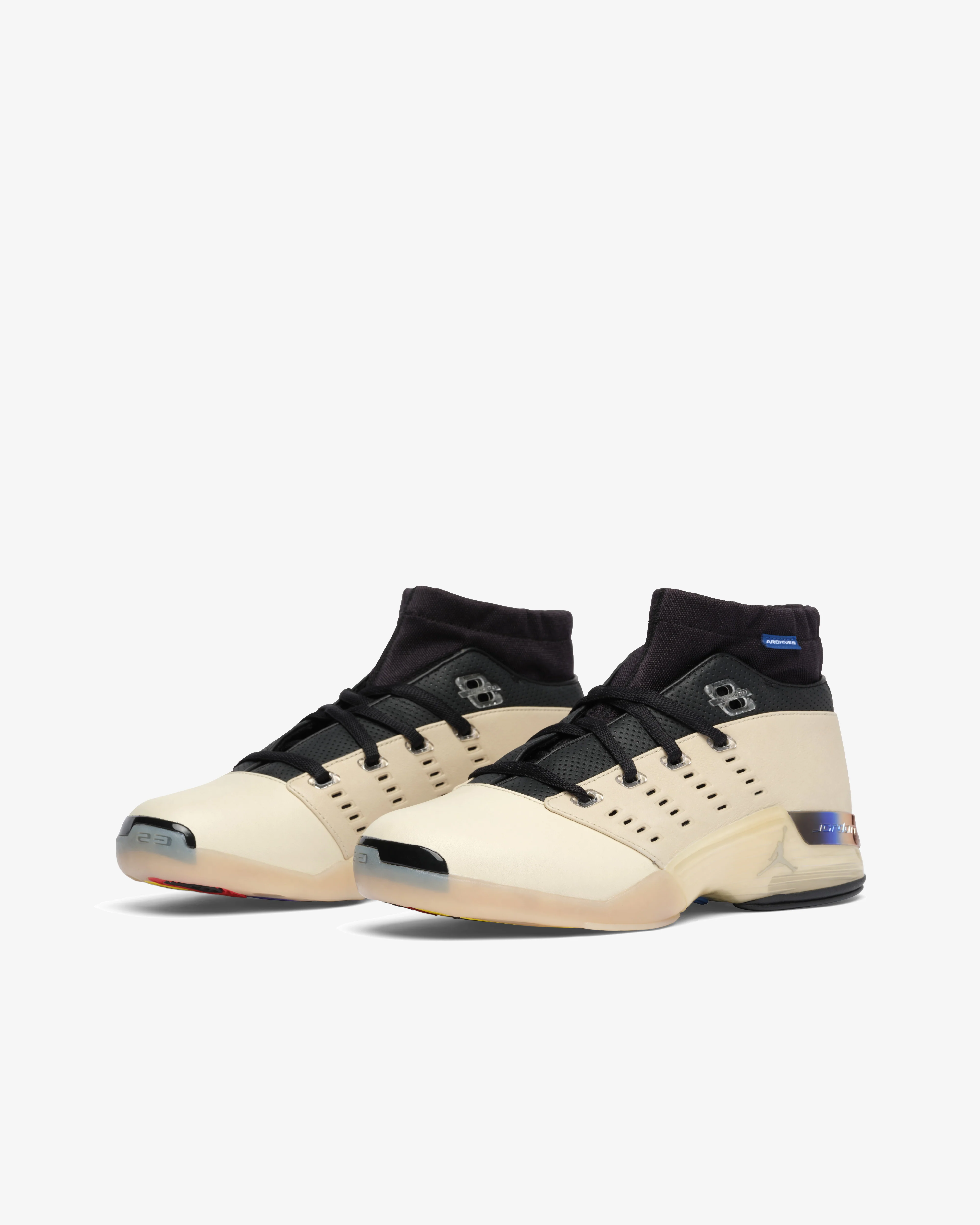Nike - Men's Air Jordan 17 Retro Low - (Beach/Metallic Silver) - Image 3