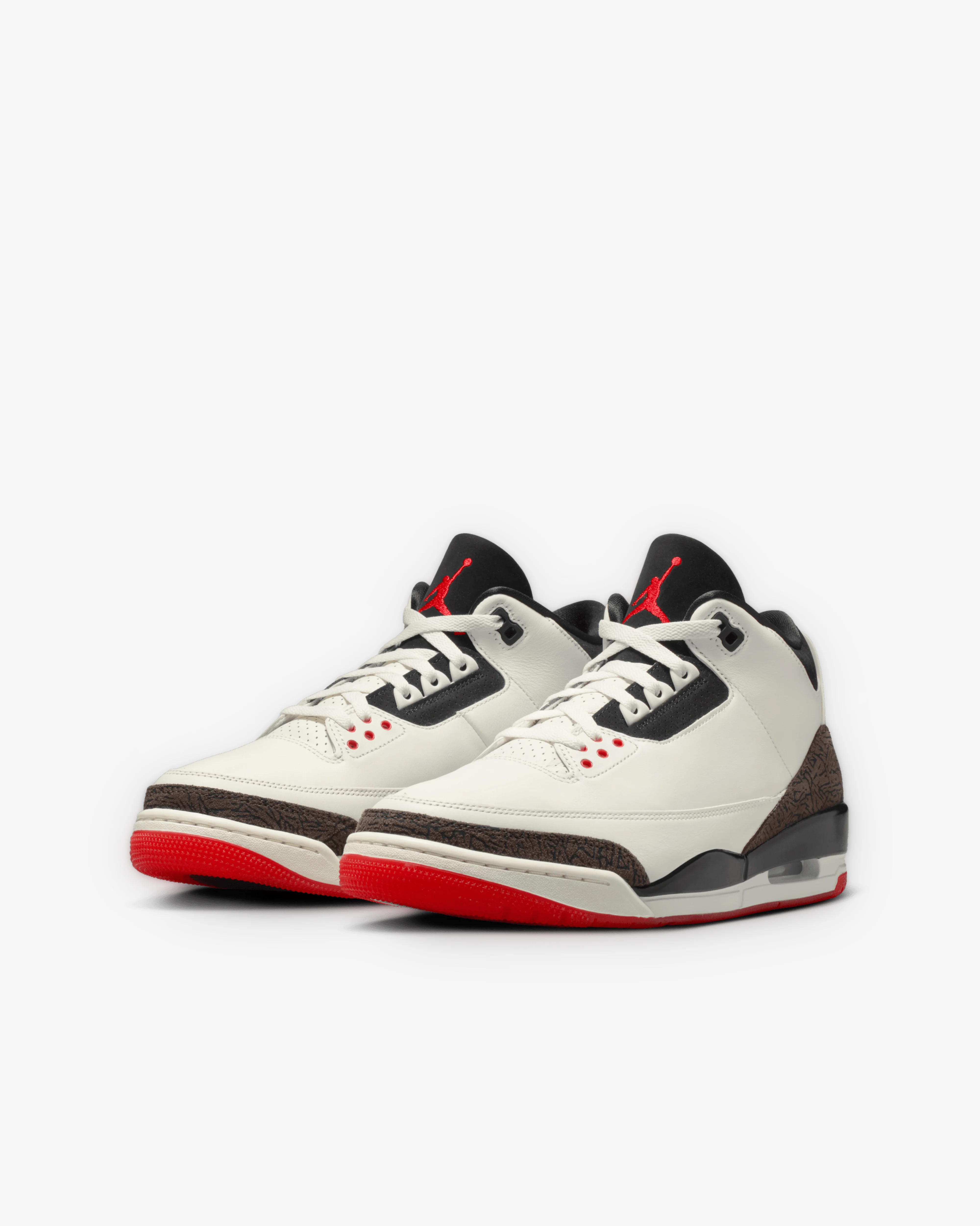 Nike - Men's Air Jordan 3 Retro OG - (Sail/Black) - Image 3