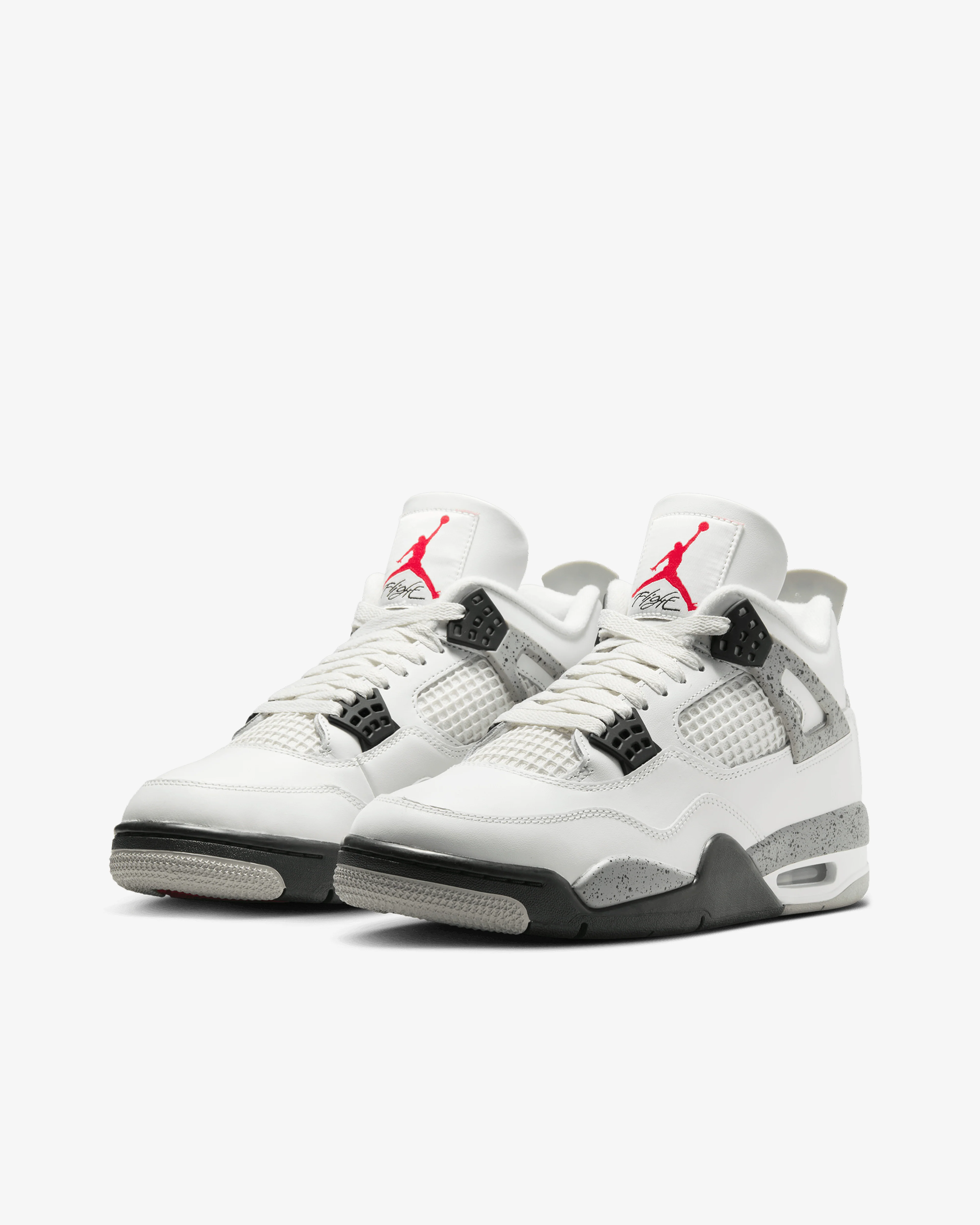 Nike - Men’s Air Jordan 4 Retro - (White Cement) - Image 3