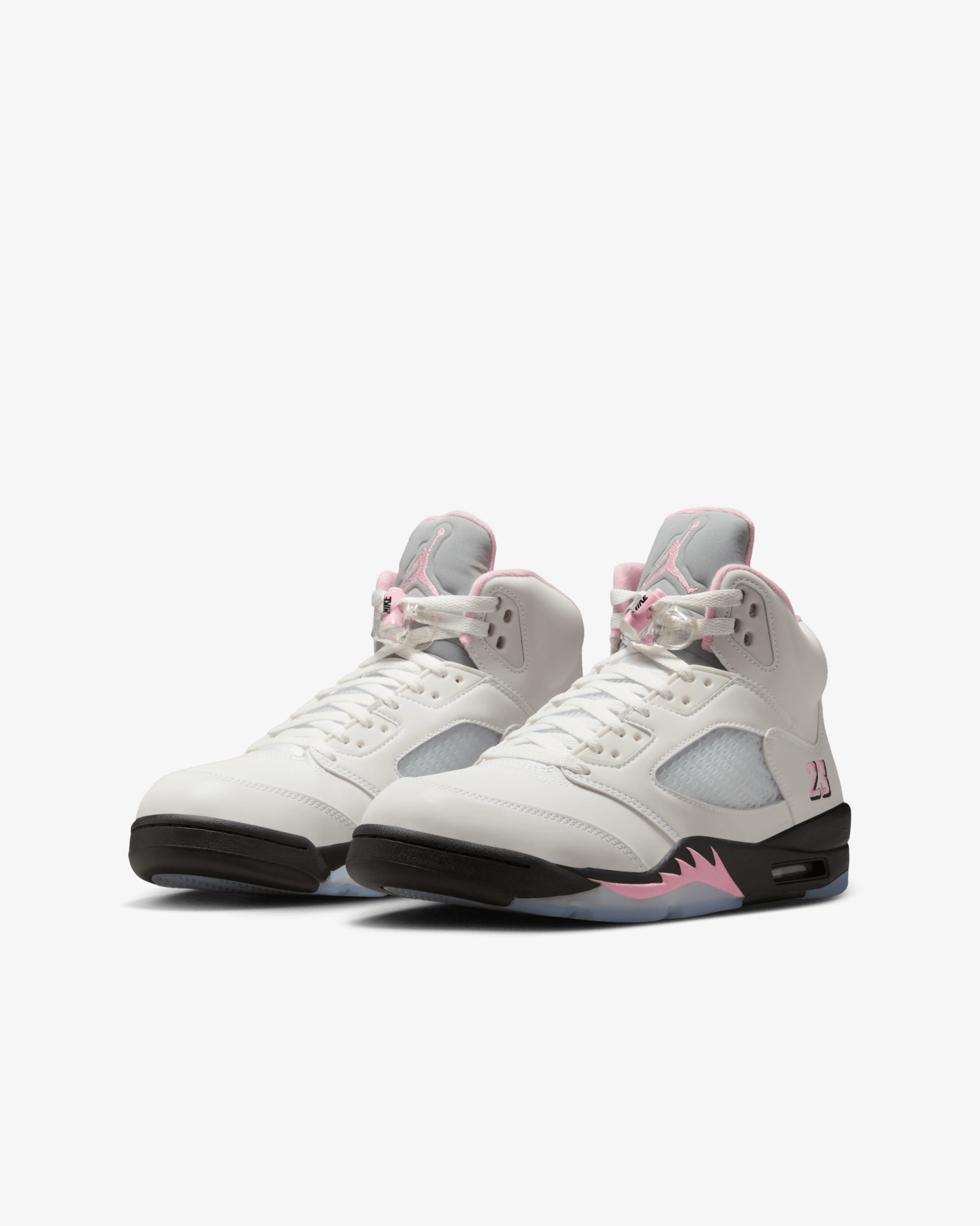 Nike - Men's Air Jordan 5 Retro OG - (White/Me) - Image 3