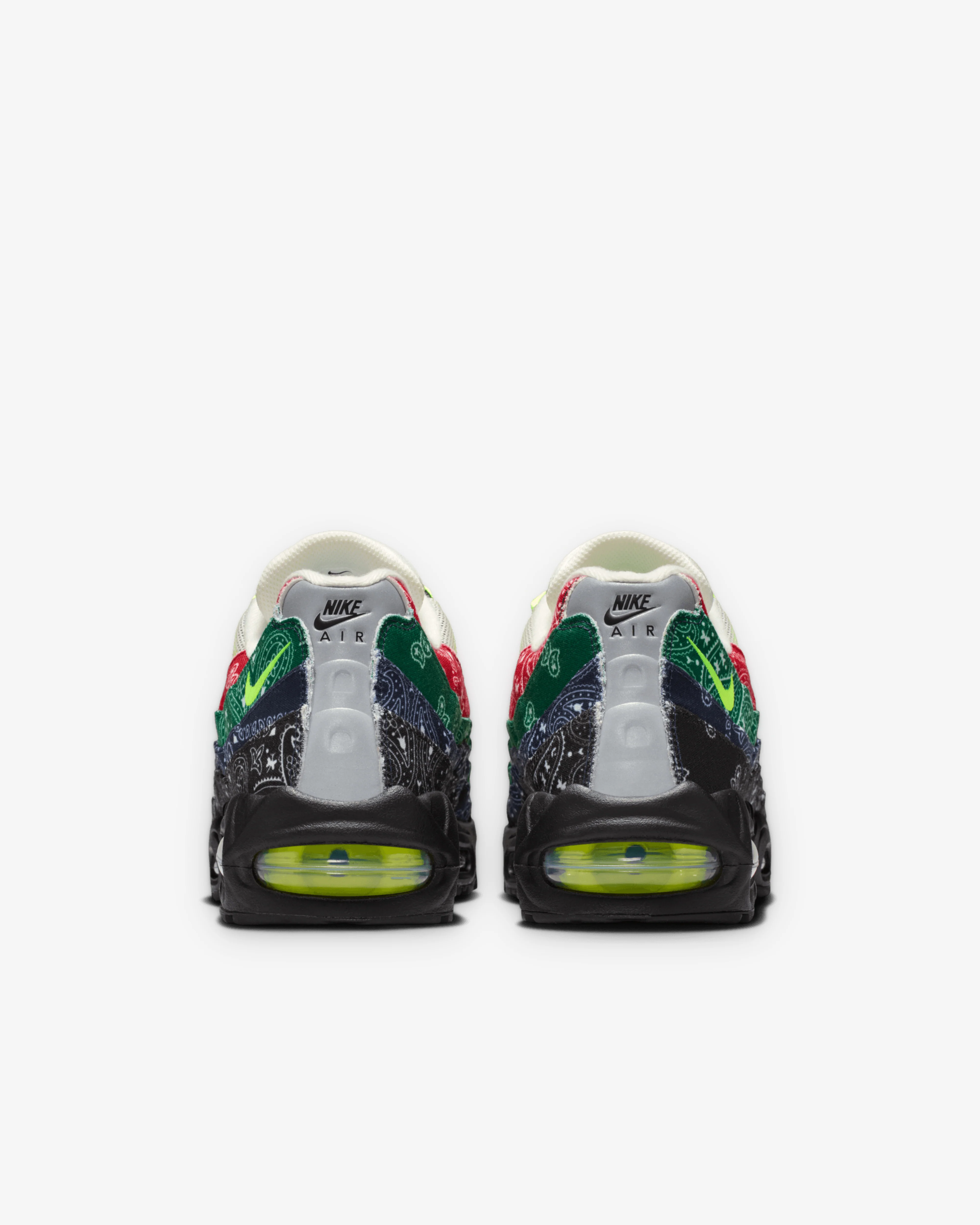 Nike - Men's Air Max 95 SP - (Volt/University Red) - Image 4