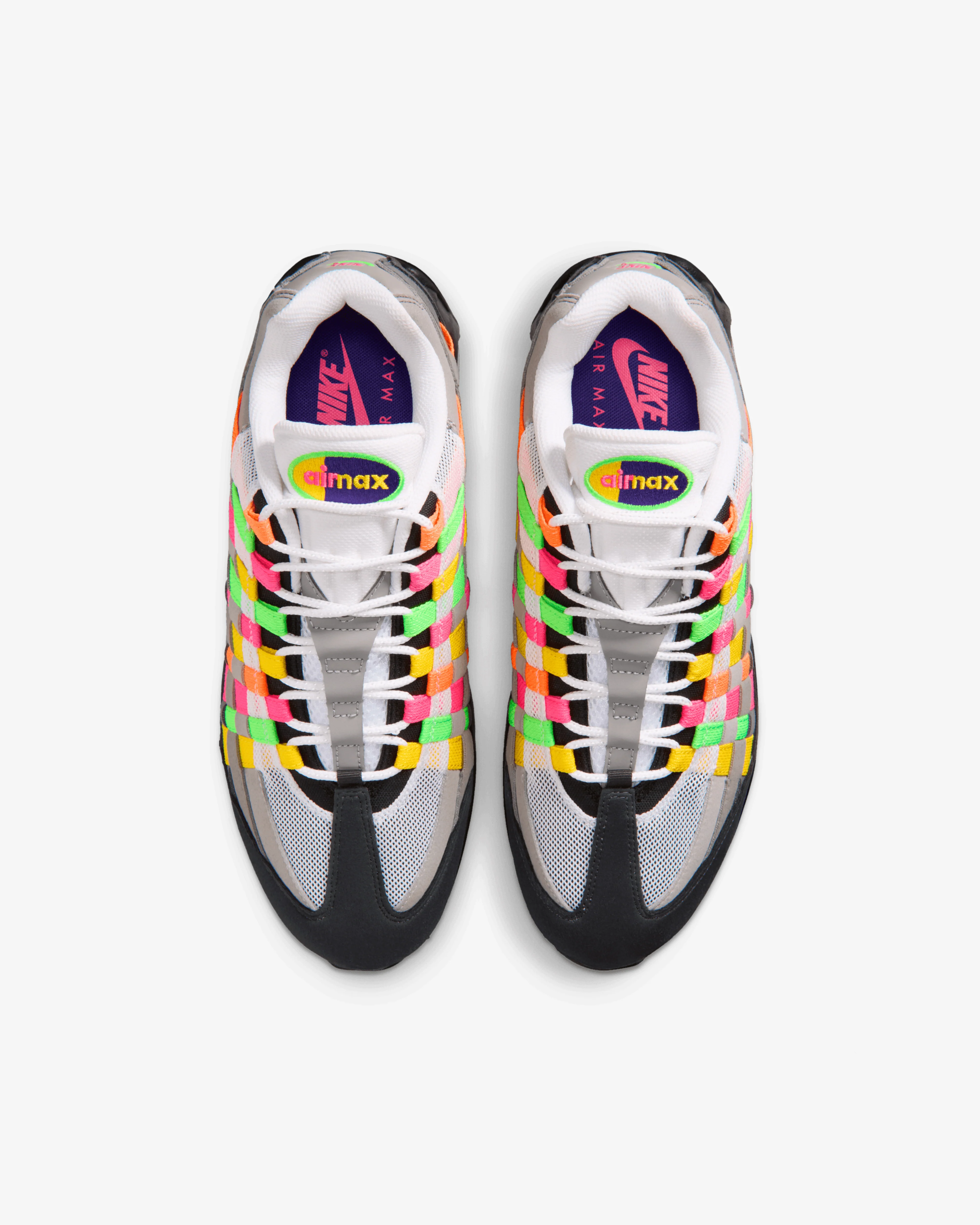 Nike - Men's Air Max 95 Big Bubble Woven - (Multi) - Image 5