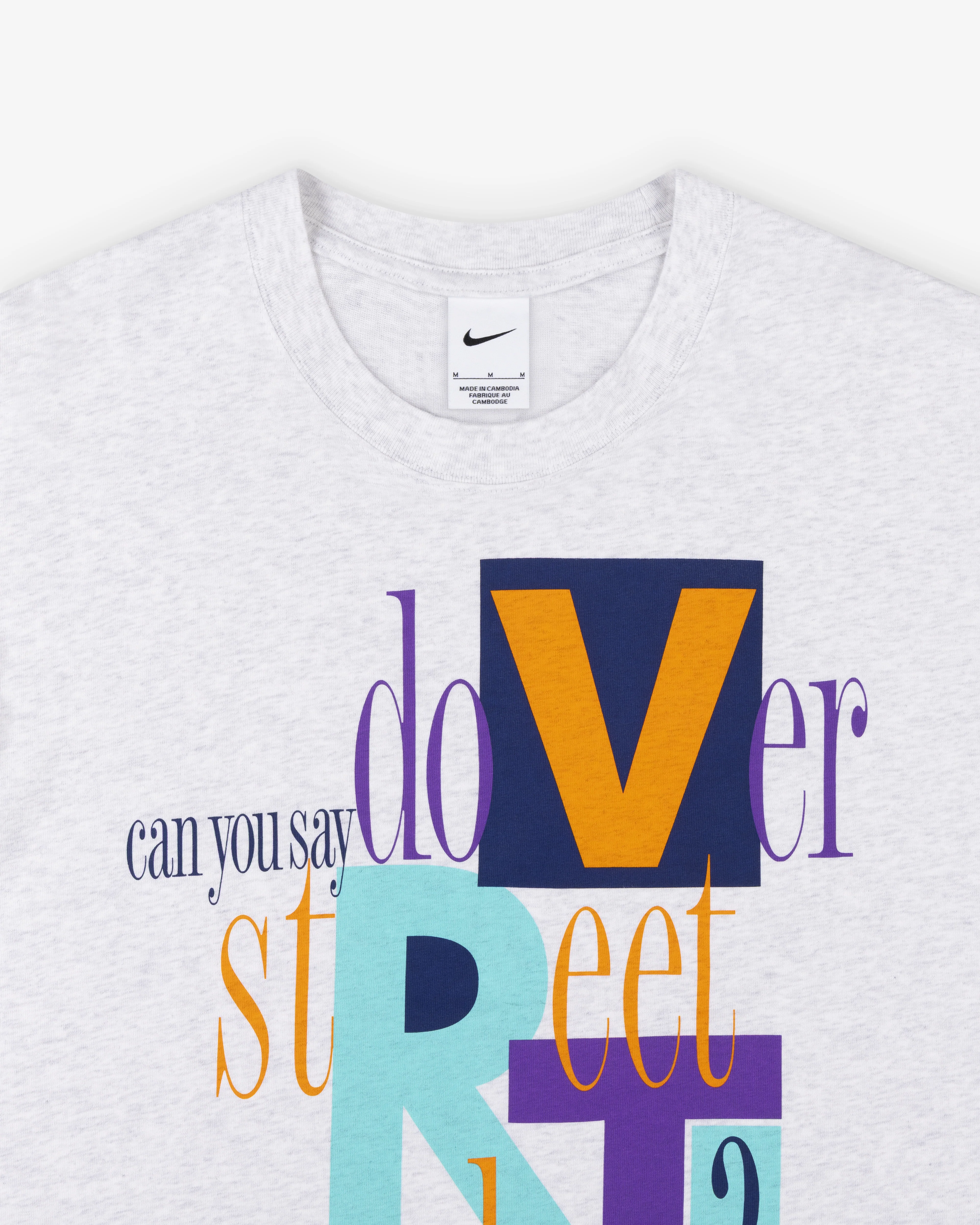 Nike - Men's DSM Vintage T-Shirt - (Birch Heather) - Image 3