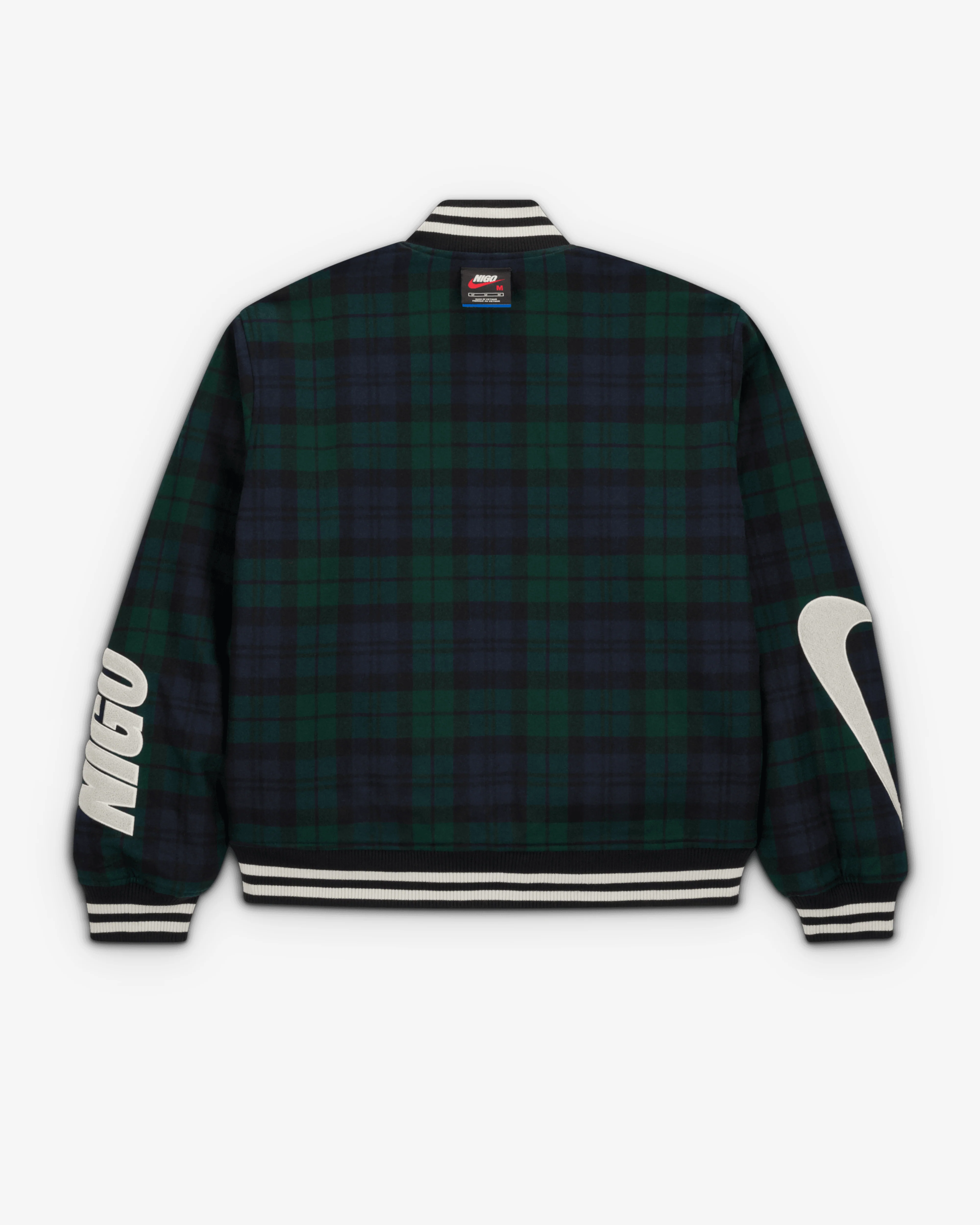 Nike - Men's Nigo Reversible Coach Jacket - (Forrest Green/Black) - Image 4