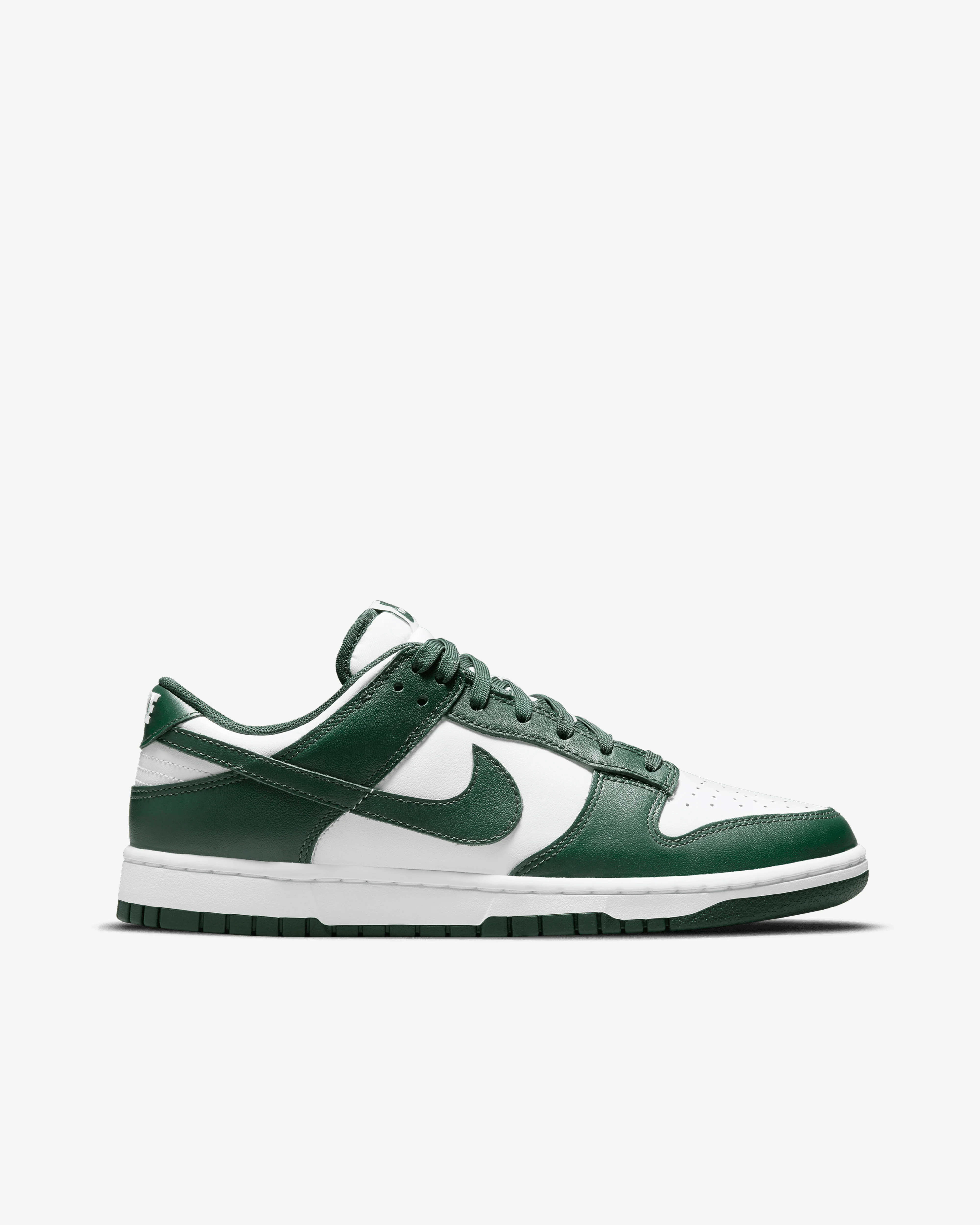Nike - Men’s Dunk Low Retro - (White/Team Green DD1391-101)