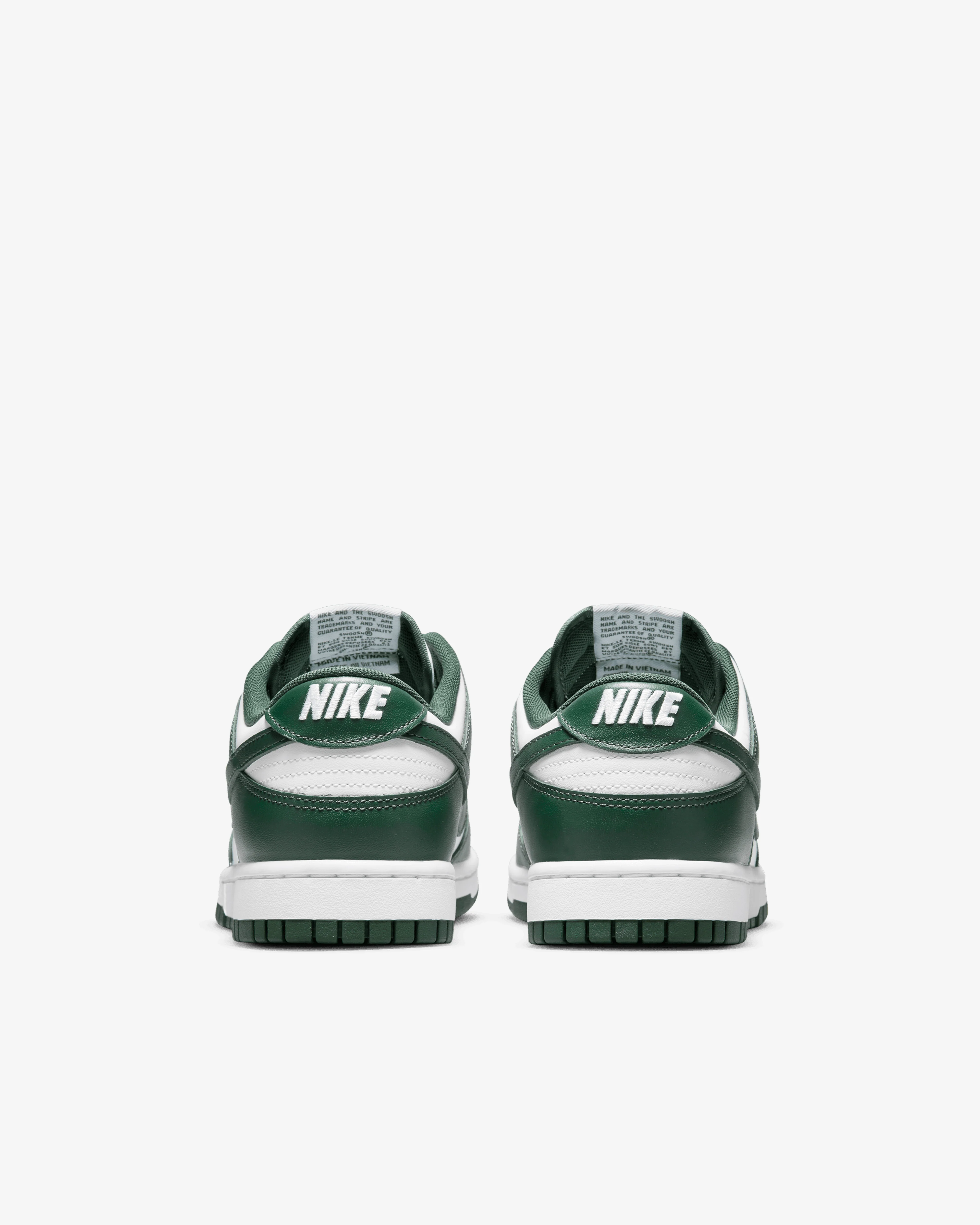 Nike - Men’s Dunk Low Retro - (White/Team Green DD1391-101) - Image 4