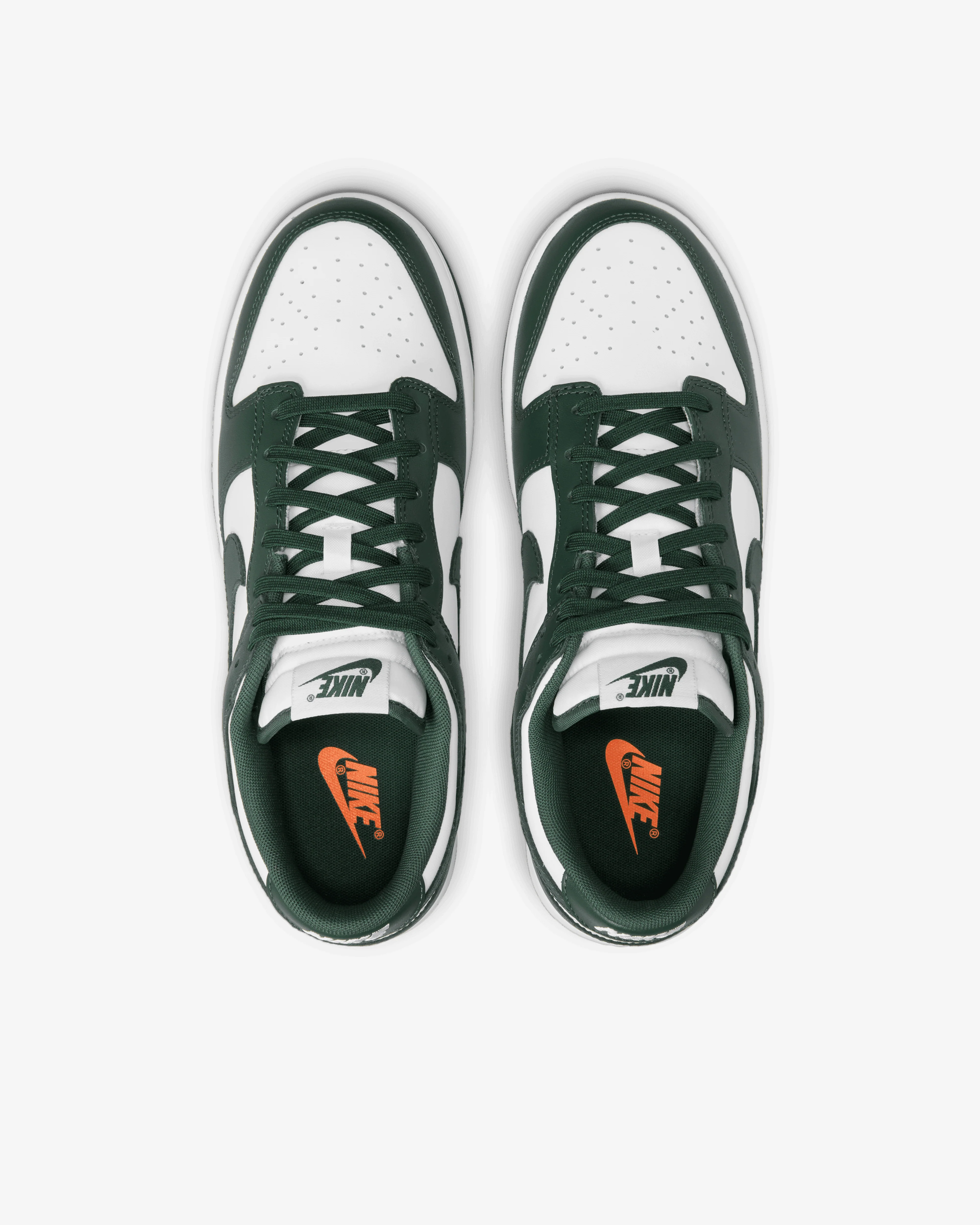 Nike - Men’s Dunk Low Retro - (White/Team Green DD1391-101) - Image 5