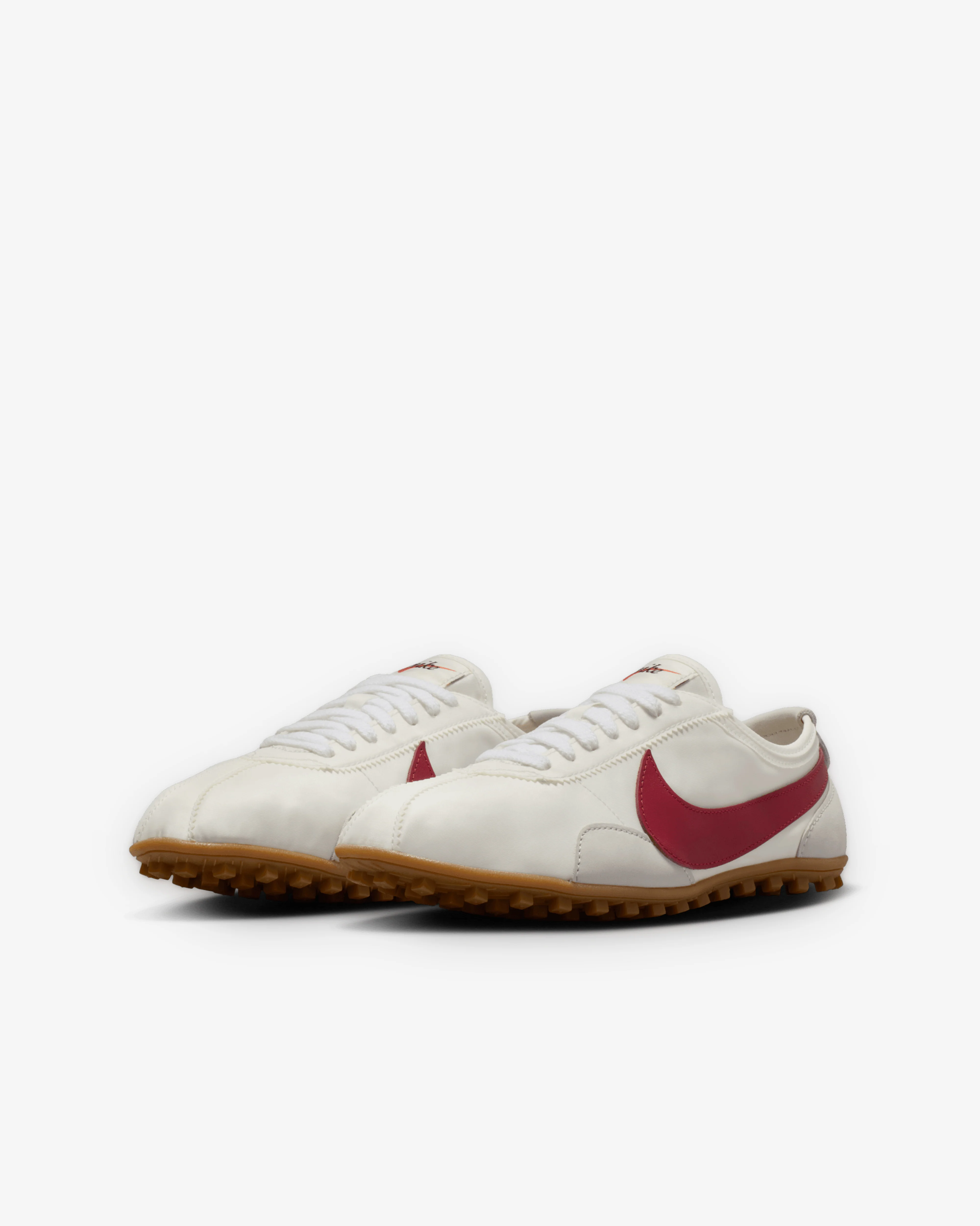 Nike - Women's Nike Moon Shoe OG - (Summit White/Team Crimson) - Image 3